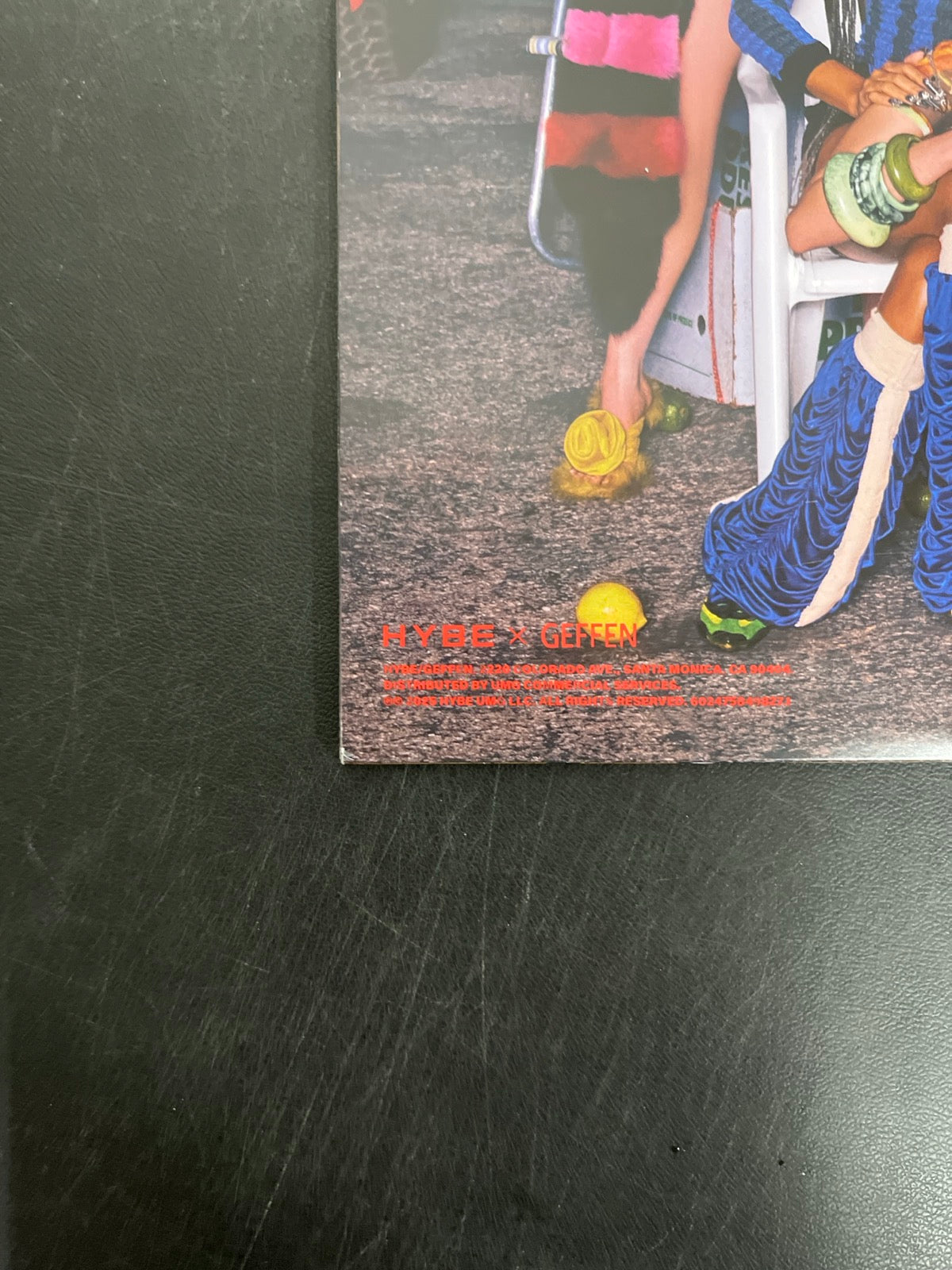 BACK_BL - KATSEYE - BEAUTIFUL CHAOS MisPrint Red Vinyl USED NOT TESTED