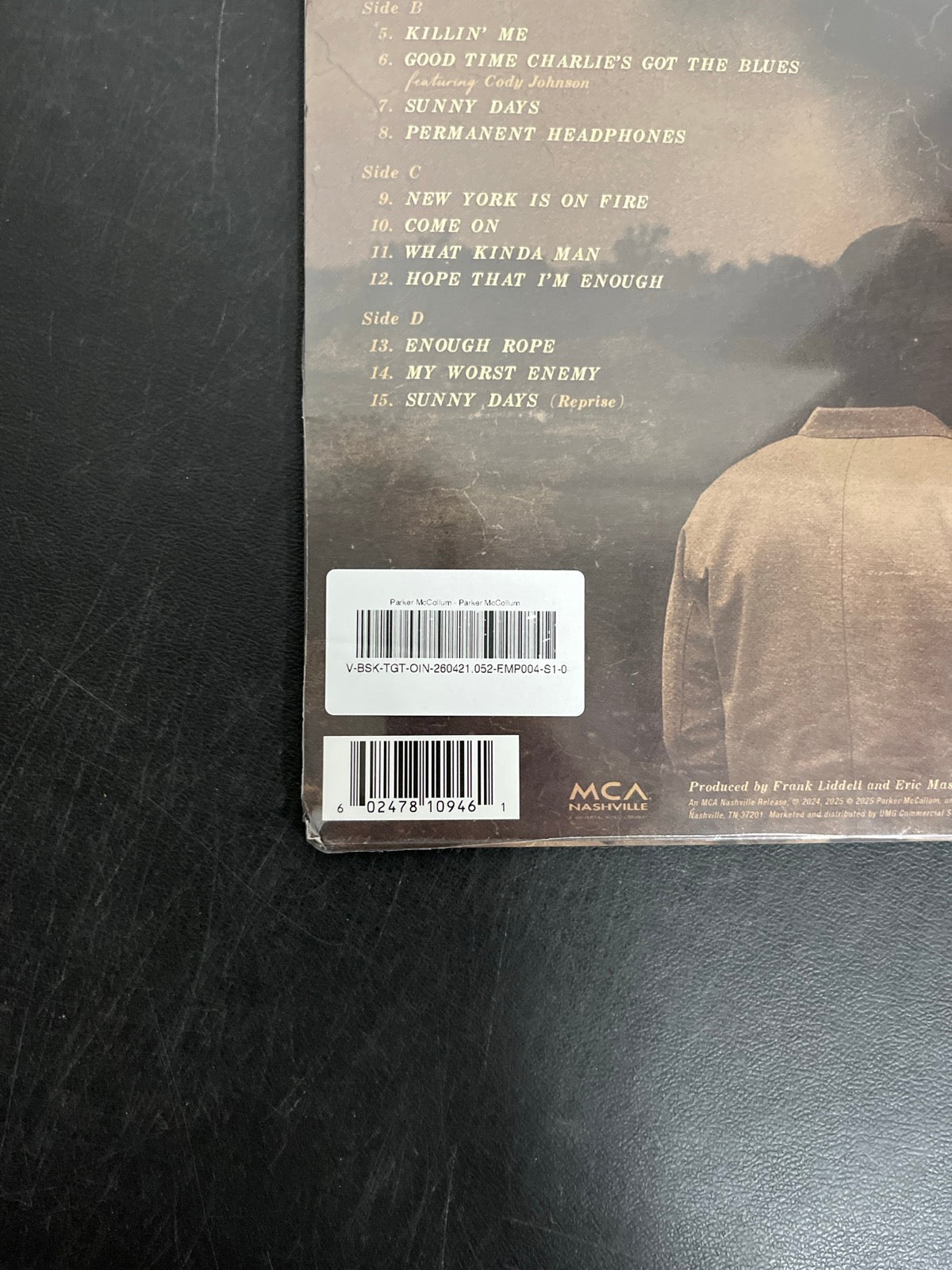 BACK_BL - Parker McCollum - Parker M... LE Caramel Cream Vinyl Vinyl USED NOT TESTED
