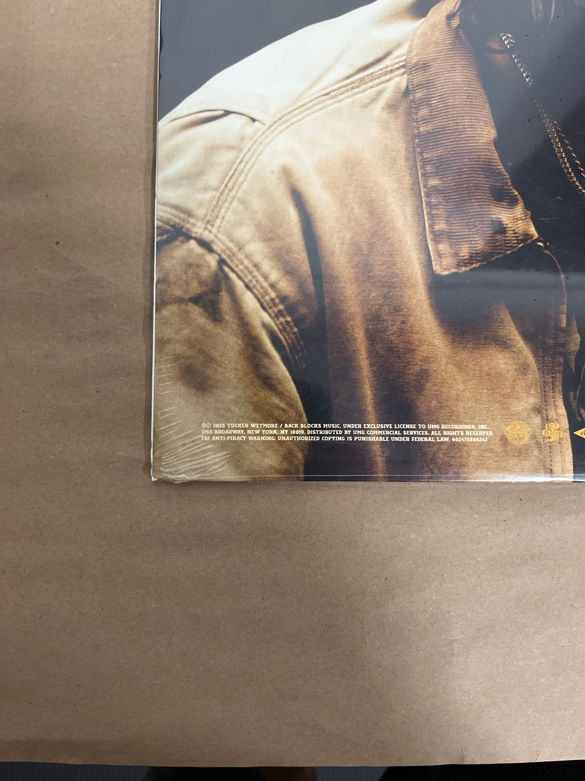 BACK_BL - Tucker Wetmore - What Not To LE Brown Vinyl USED NOT TESTED