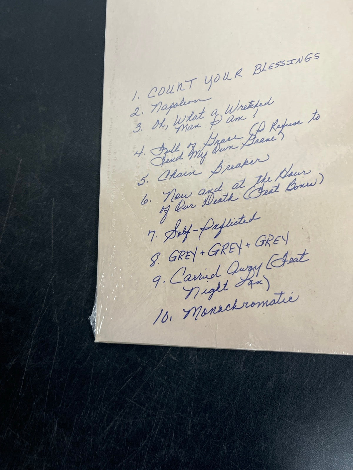 BACK_BL - $uicideboy$ - Thy Kingdom Come LE Red Vinyl USED NOT TESTED