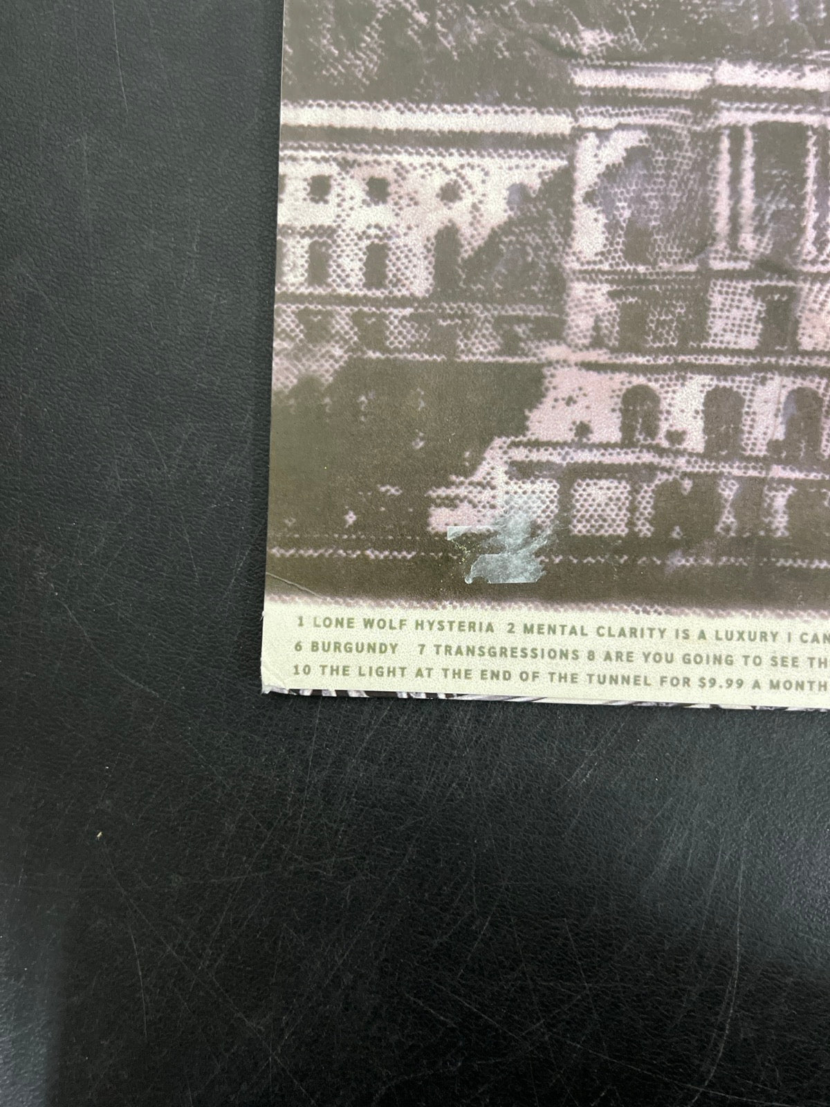 BACK_BL - $uicideboy$ - New World Depression Clear Vinyl USED NOT TESTED