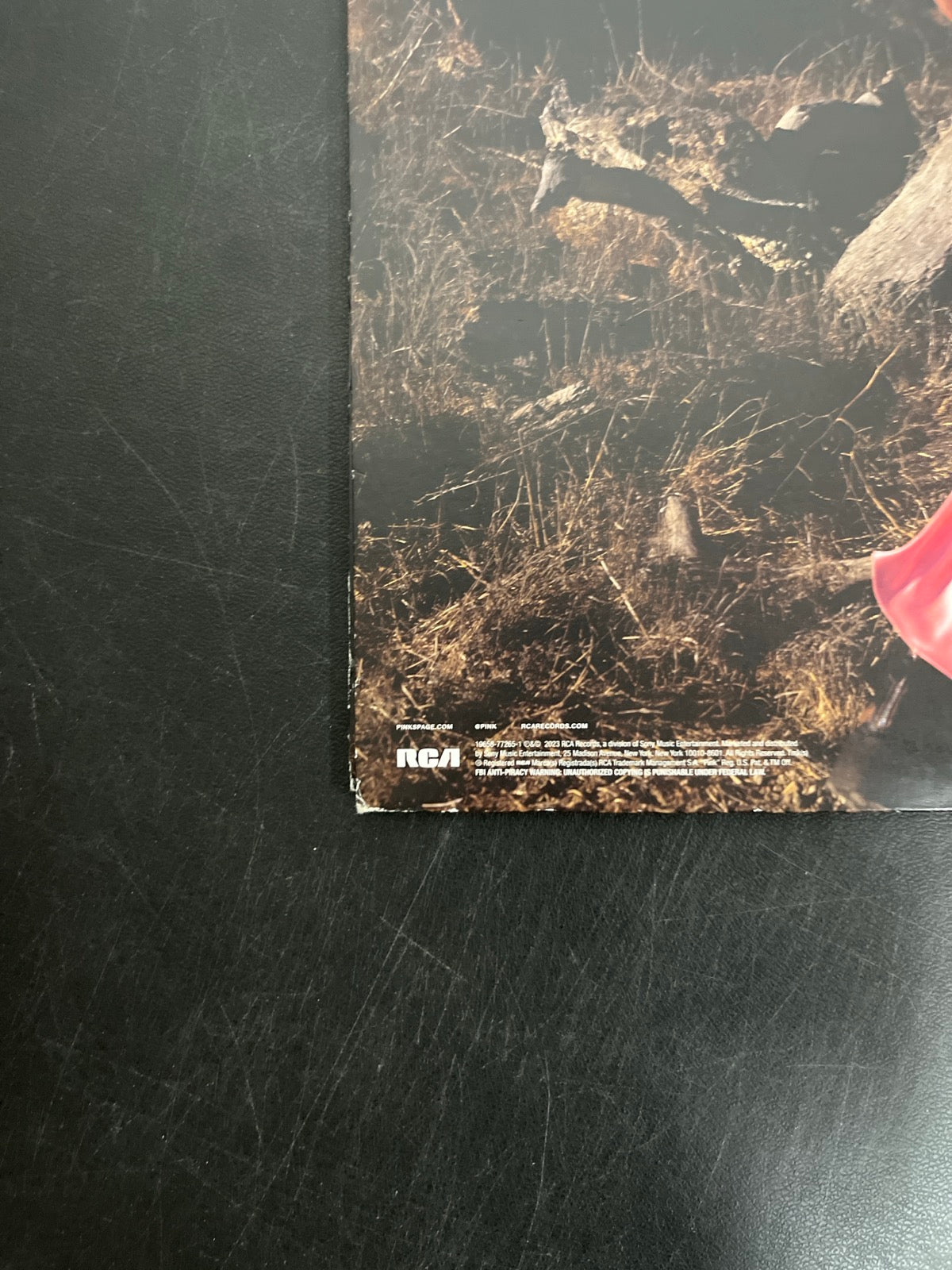 BACK_BL - P!nk - Trustfall LE Pink Vinyl USED NOT TESTED