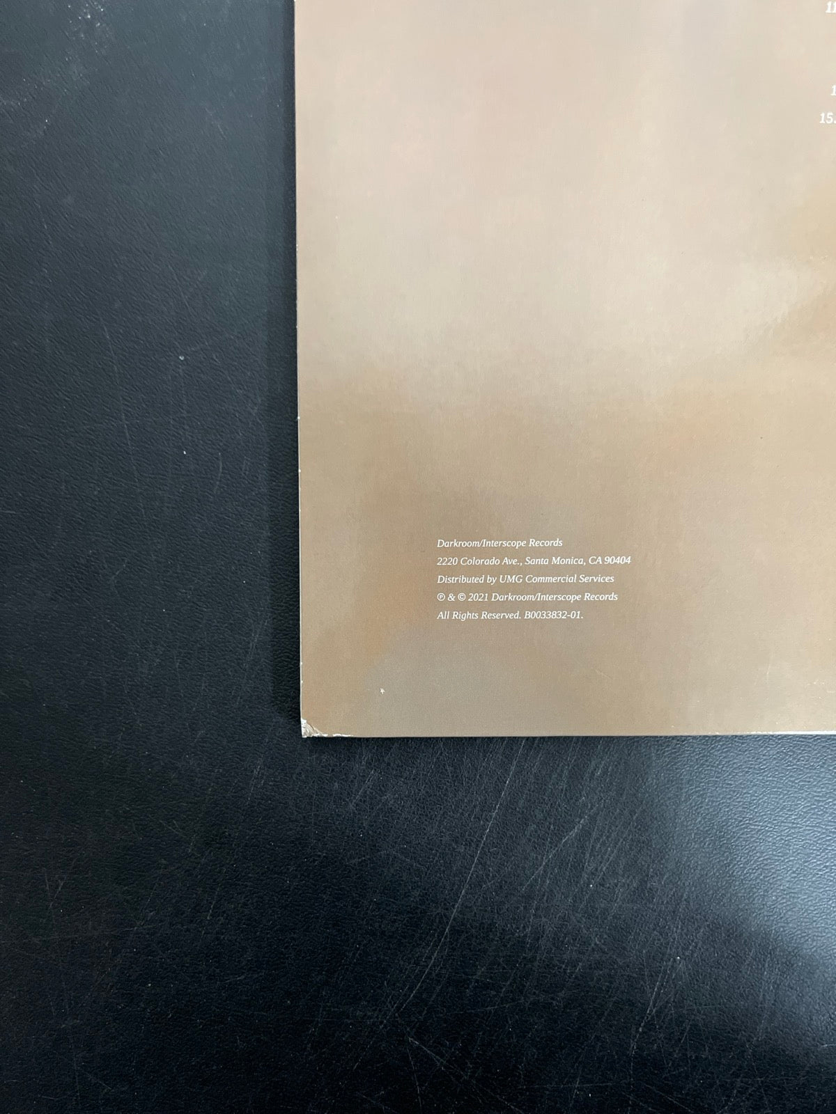 BACK_BL - Billie Eilish - Happier Than Ever LE Light Blue Etched Vinyl USED NOT TESTED