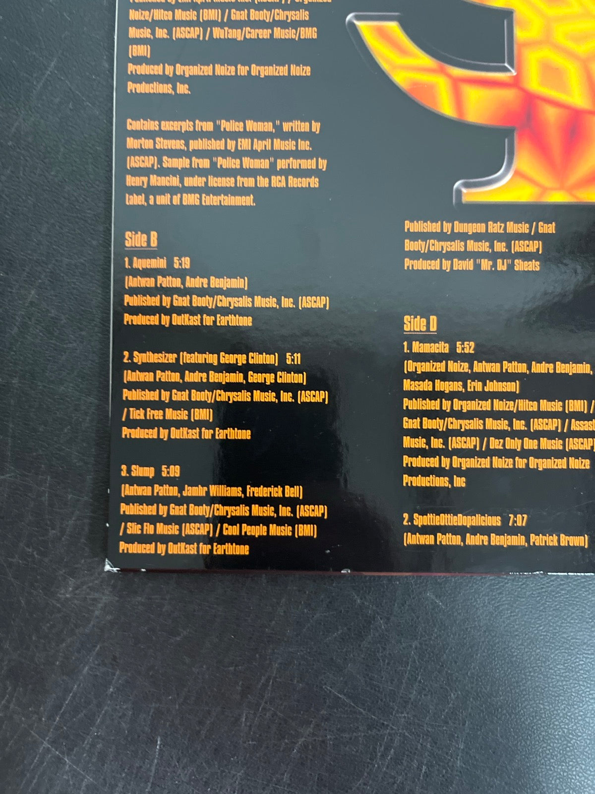 BACK_BL - OutKast - Aquemini Reissue Vinyl USED NOT TESTED