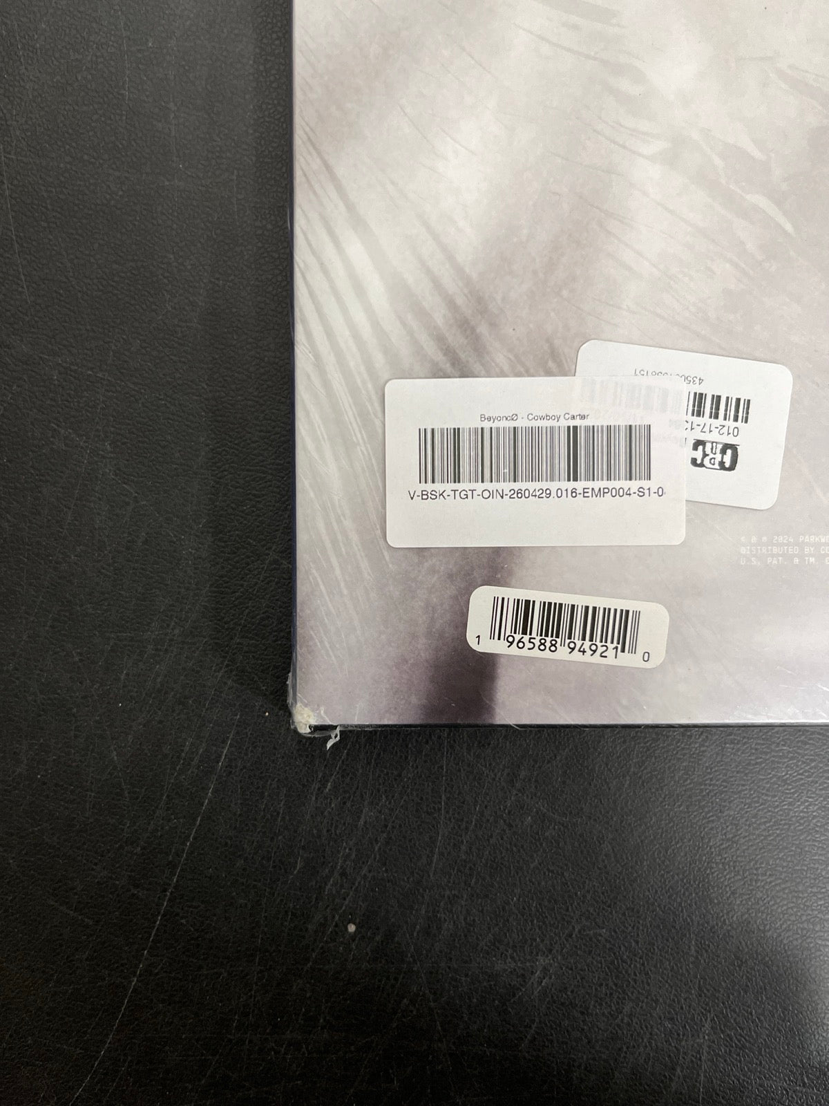 BACK_BL - Beyoncé - Cowboy Carter LE Vinyl USED NOT TESTED