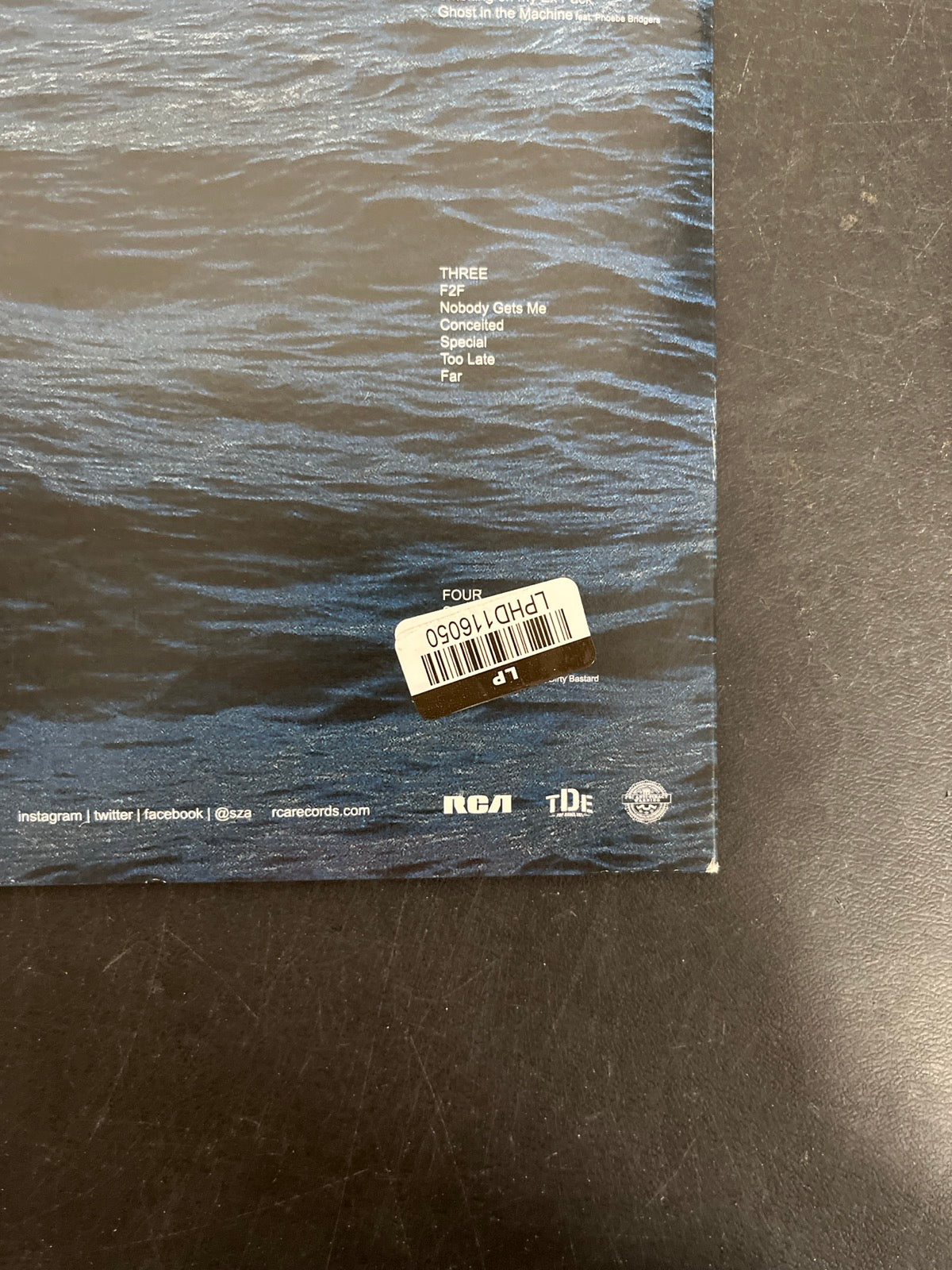 BACK_BR - SZA - SOS LE Vinyl USED NOT TESTED