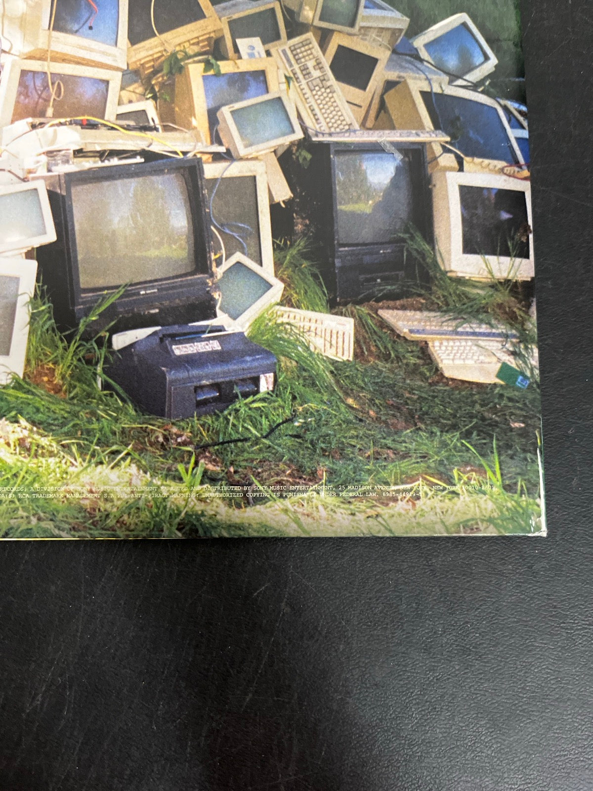 BACK_BR - SZA - Ctrl LE Translucent Green Vinyl USED NOT TESTED