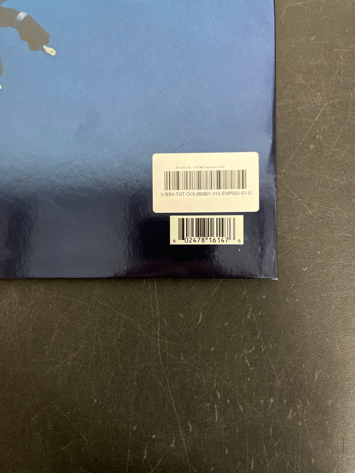 BACK_BR - Billie Eilish - Hit Me Hard And Soft LE Blue / Orange Vinyl USED NOT TESTED