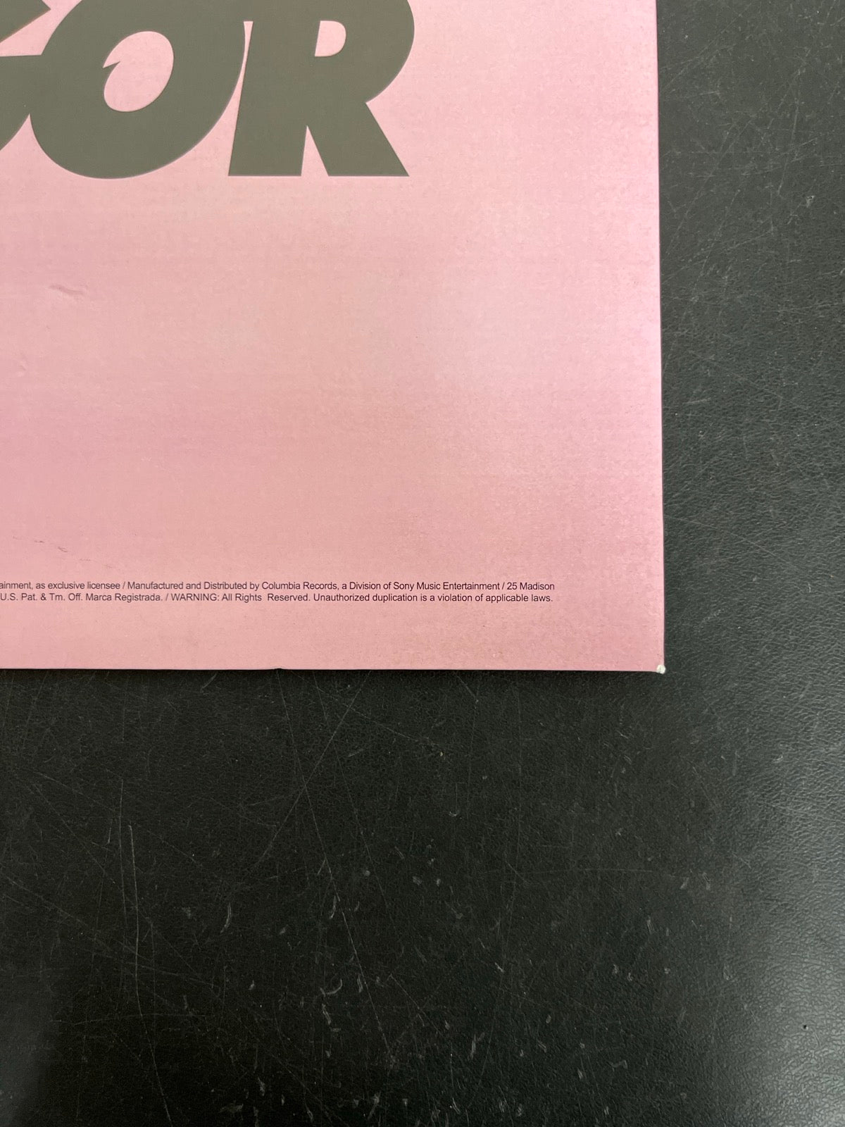 BACK_BR - Tyler, The Creator - IGOR Black Vinyl USED NOT TESTED