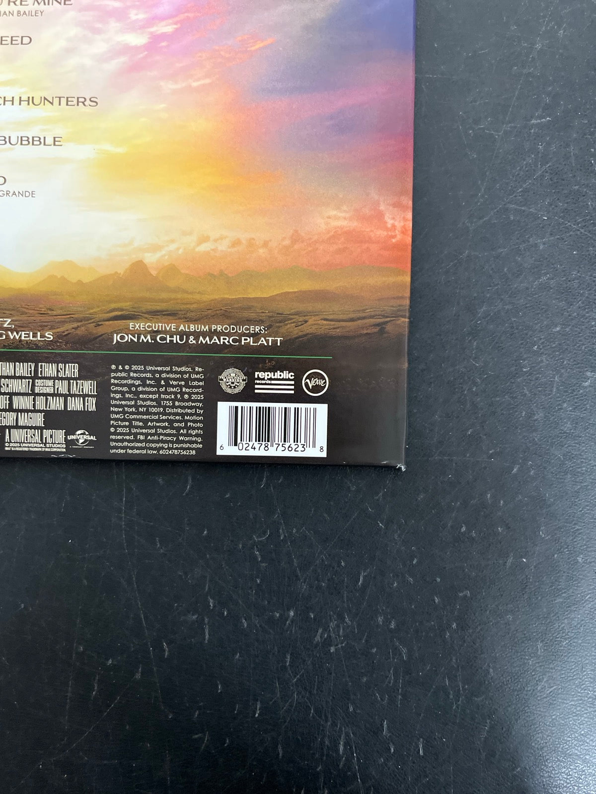 BACK_BR - Wicked: For Good OST LE Pink / Green Vinyl USED NOT TESTED