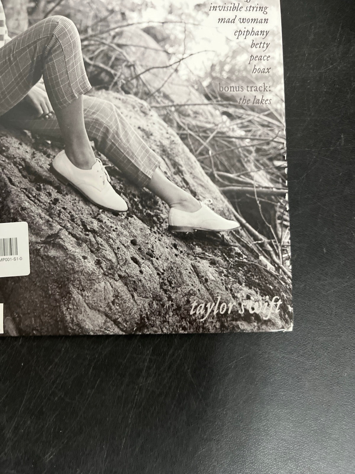 BACK_BR - Taylor Swift - Folklore LE Red Etched Vinyl USED NOT TESTED