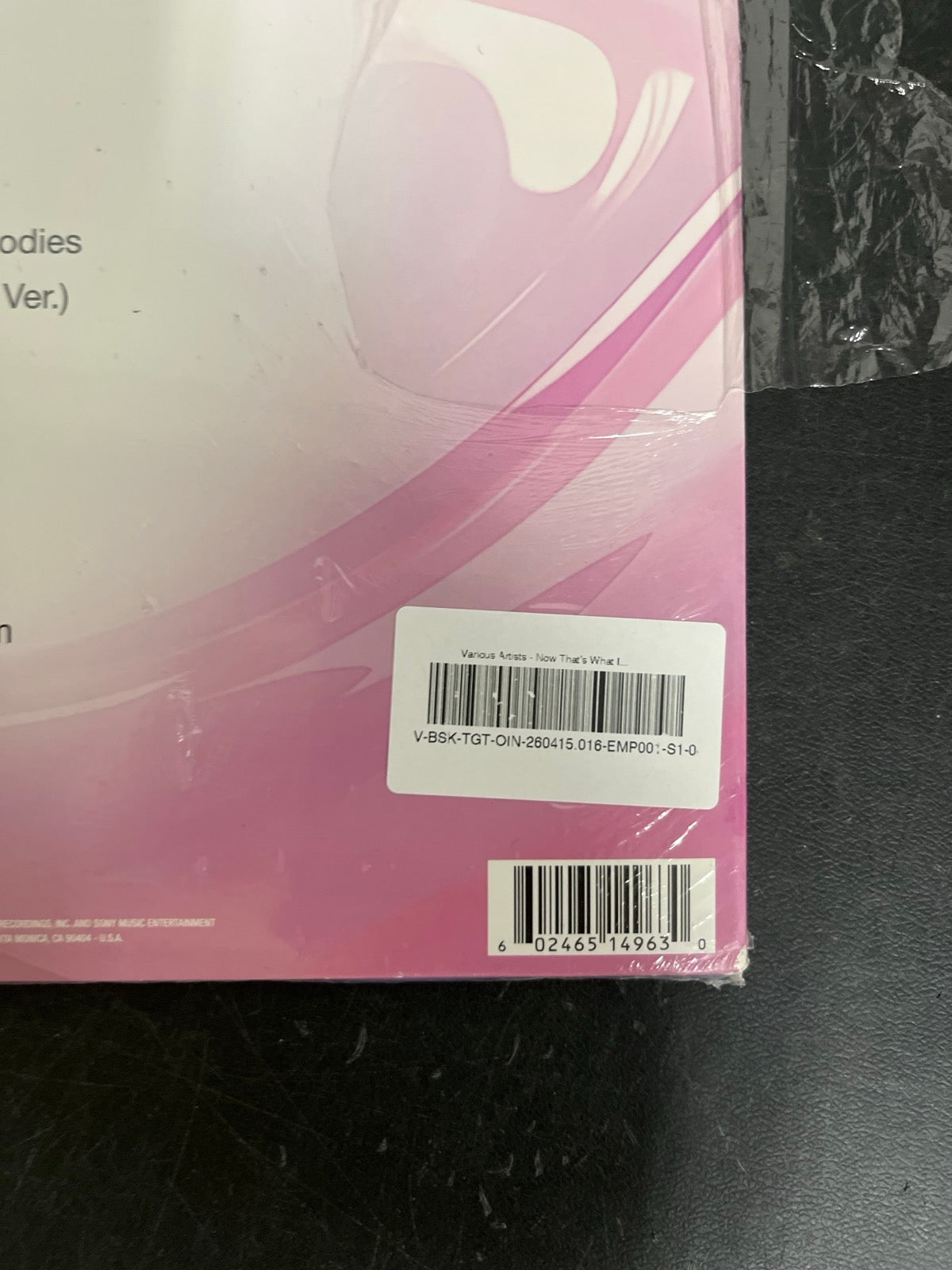 BACK_BR - Now That's What I Call K-Pop LE Pink Vinyl USED NOT TESTED