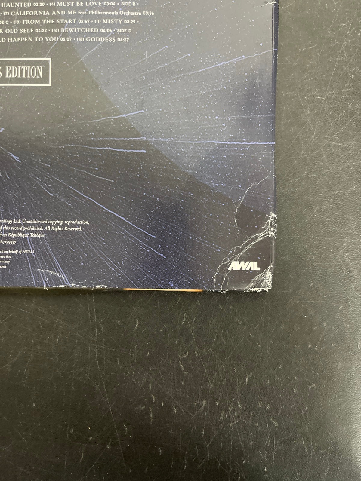 BACK_BR - Laufey - Bewitched: The Goddess Edition LE Blue Vinyl USED NOT TESTED