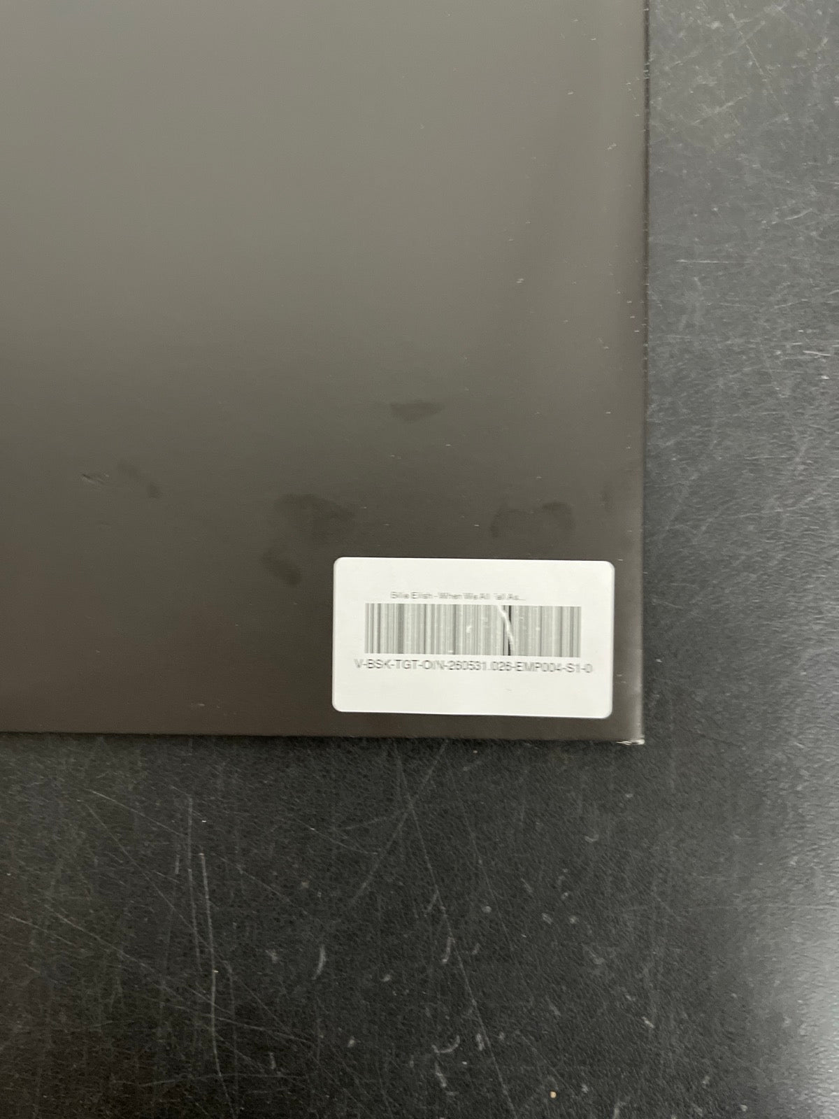 BACK_BR - Billie Eilish - WHEN WE ALL FALL ... LE Green Vinyl USED NOT TESTED