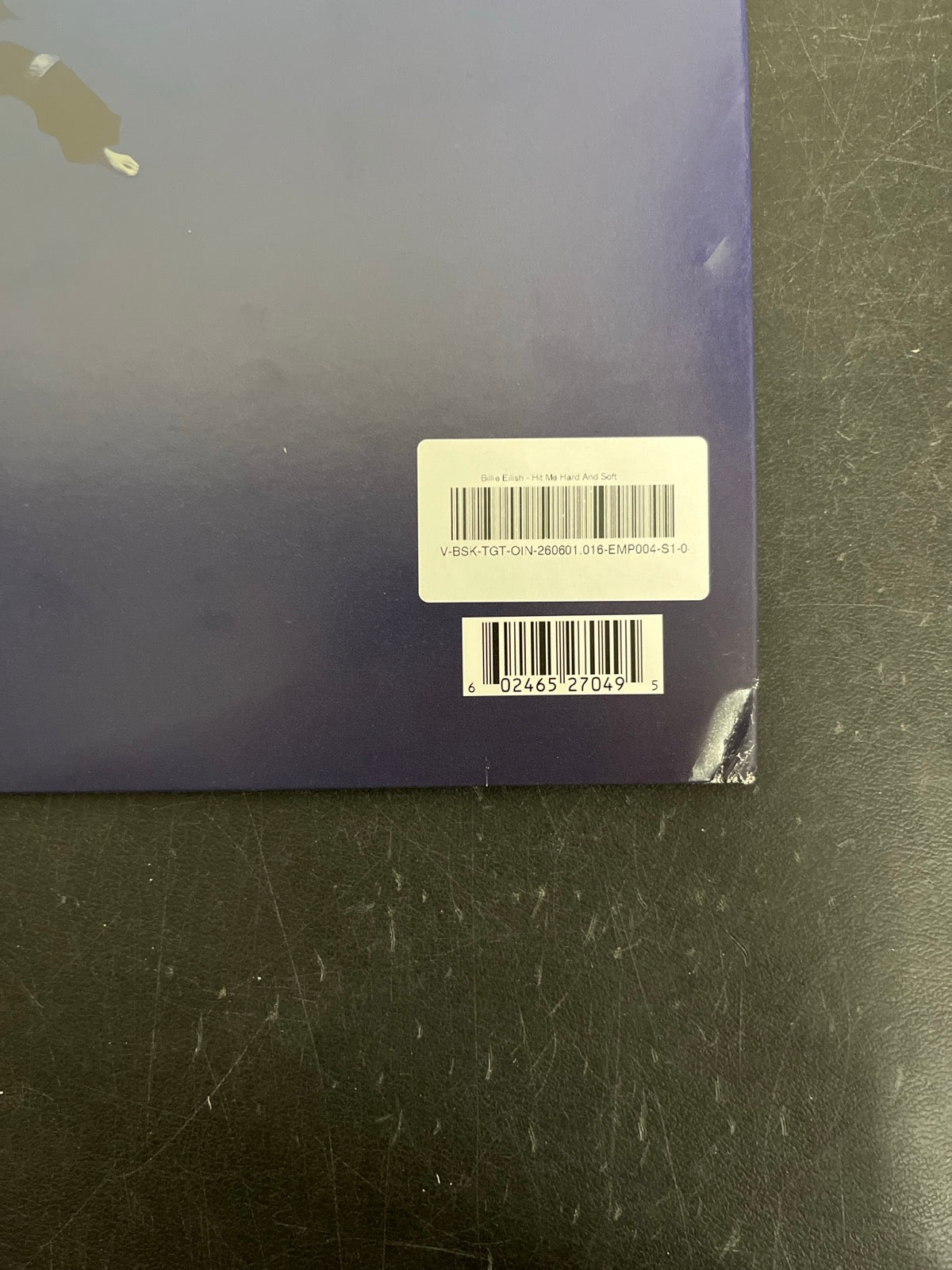 BACK_BR - Billie Eilish - Hit Me Hard And Soft LE Yellow Marble Vinyl USED NOT TESTED