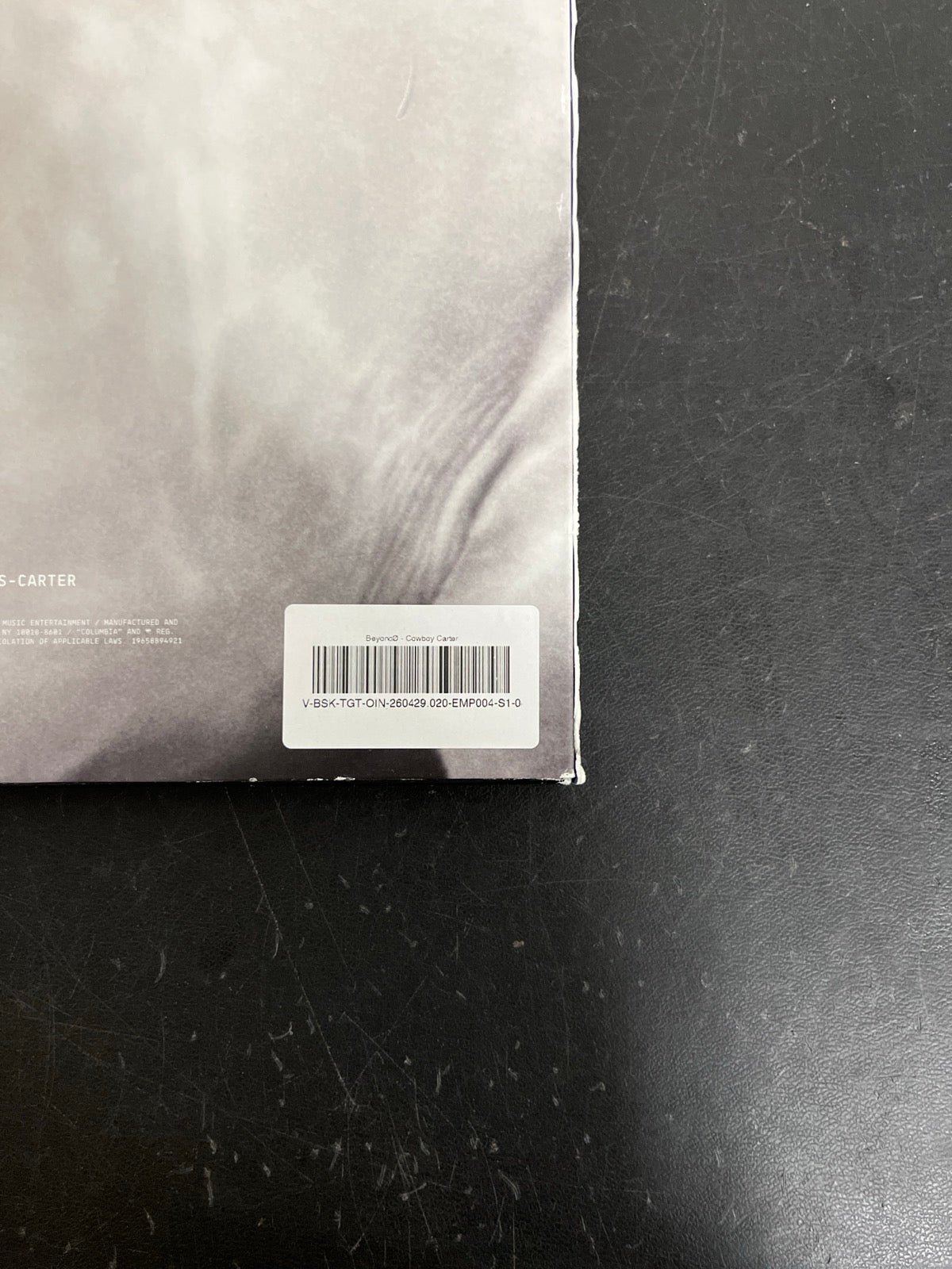 BACK_BR - Beyoncé - Cowboy Carter LE Vinyl USED NOT TESTED
