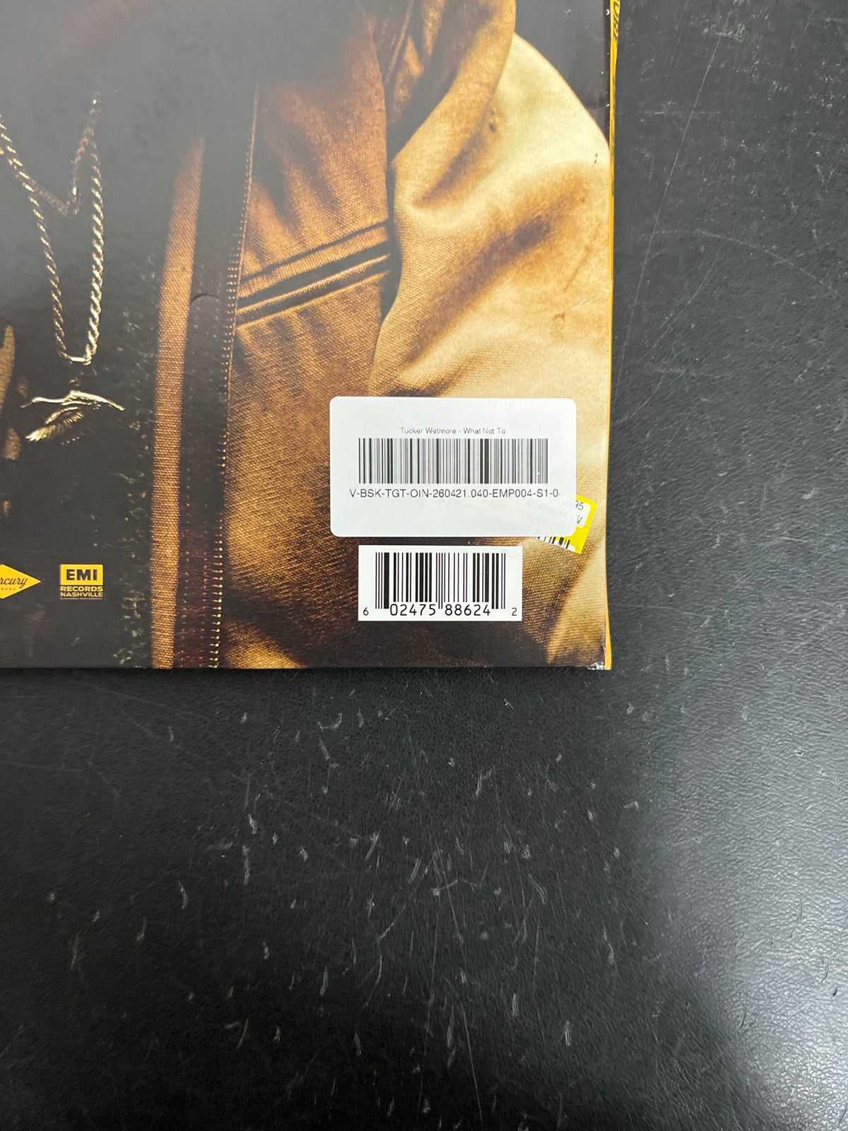 BACK_BR - Tucker Wetmore - What Not To LE Brown Vinyl USED NOT TESTED