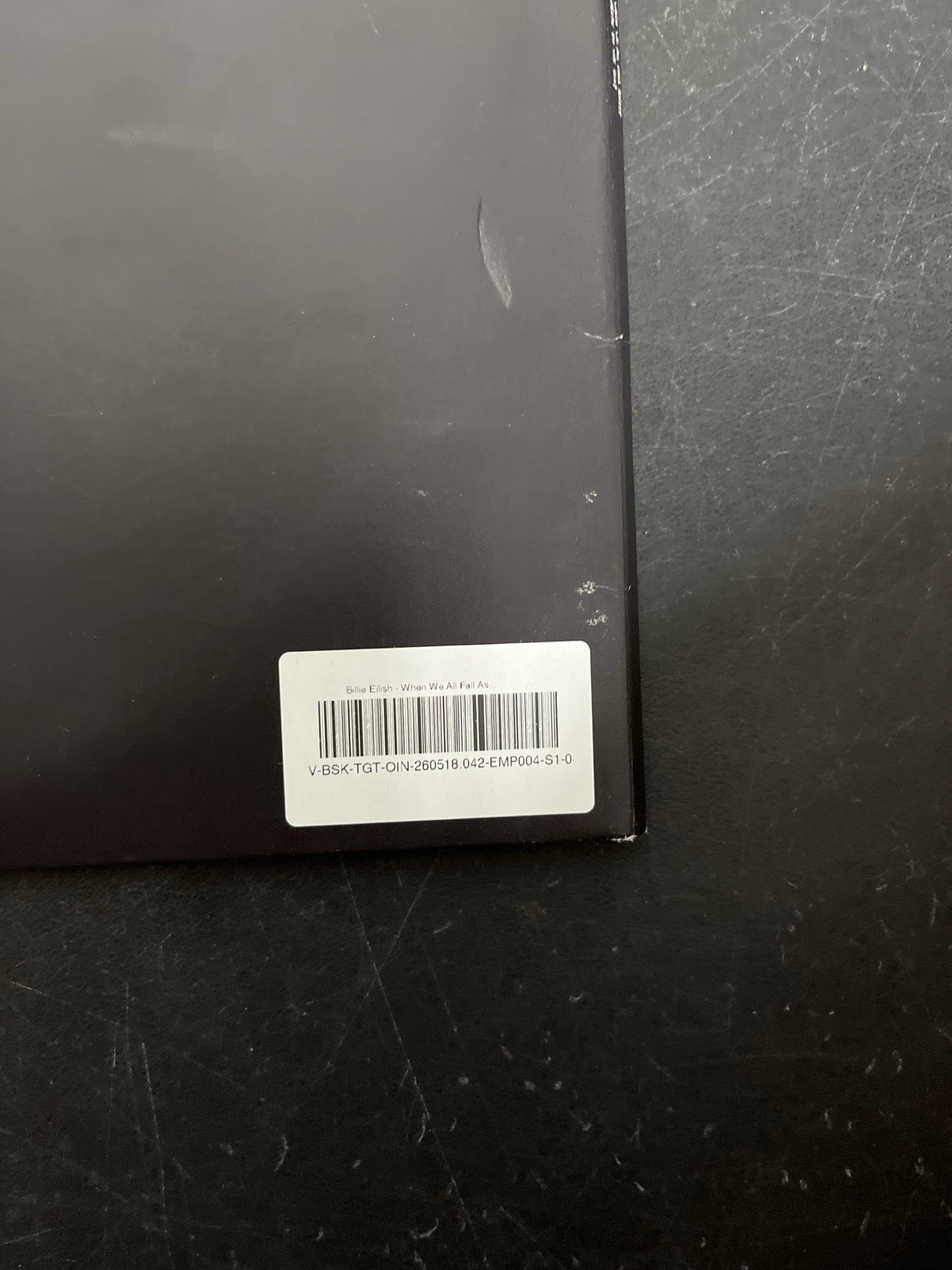BACK_BR - Billie Eilish - WHEN WE ALL FALL ... LE Green Vinyl USED NOT TESTED