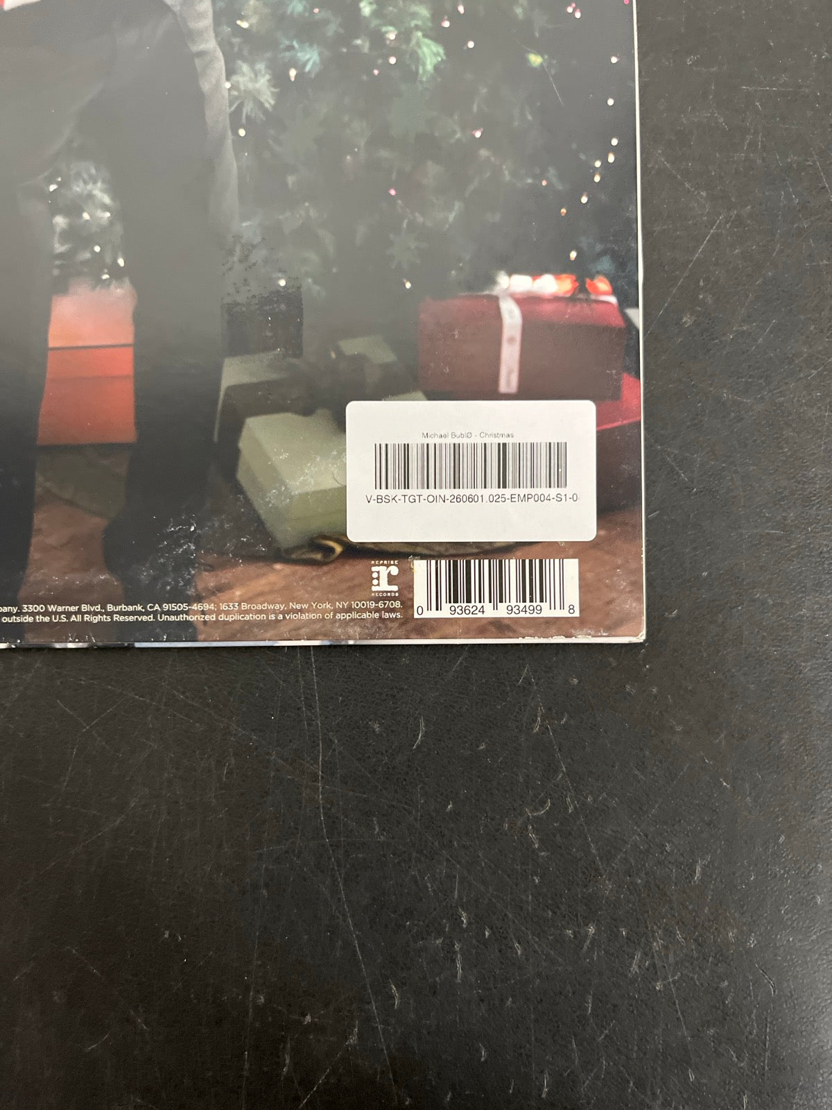 BACK_BR - Michael Bublé - Christmas LE Red Vinyl USED NOT TESTED