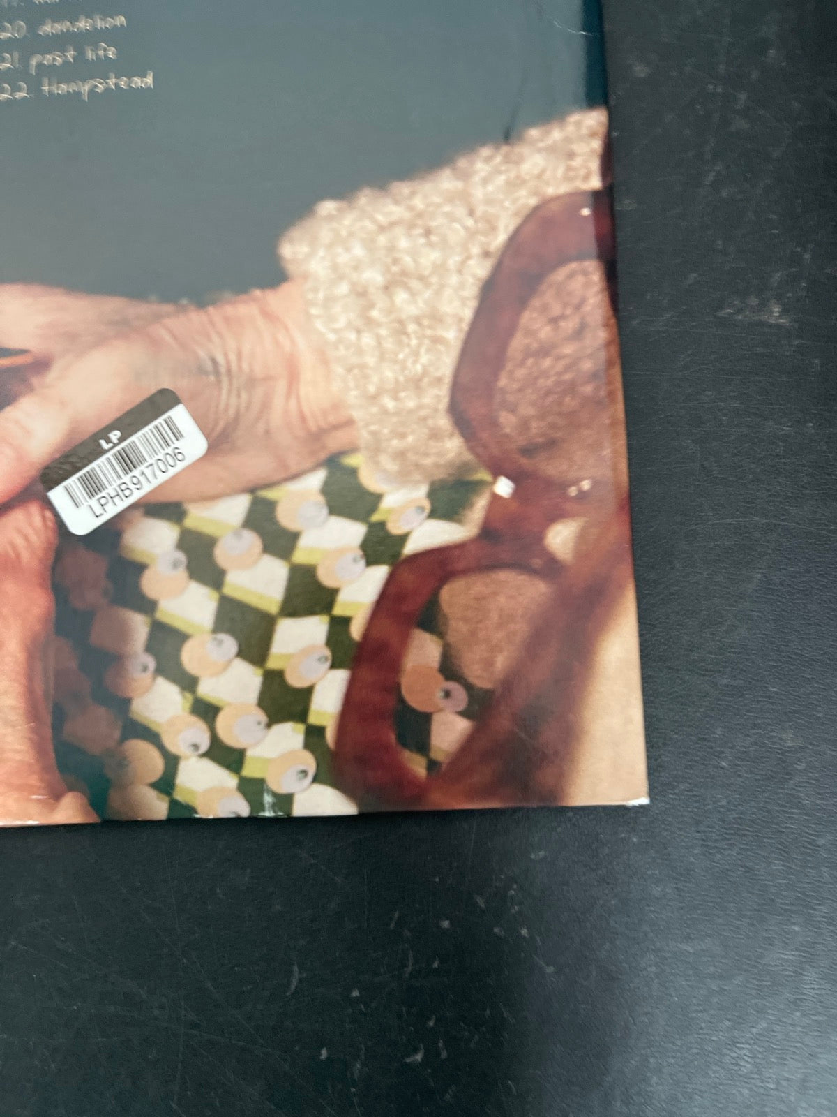 BACK_BR - Ariana Grande - Eternal Sunshine ... Clear Vinyl USED NOT TESTED