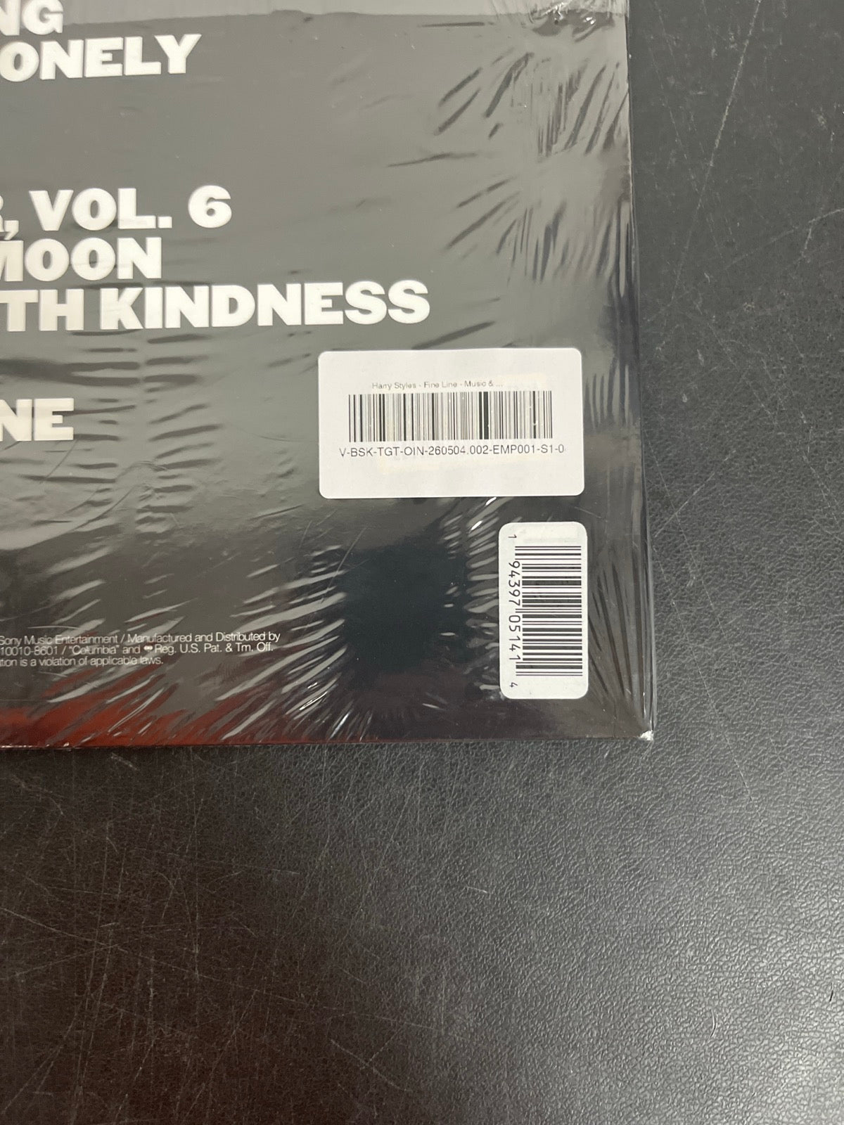 BACK_BR - Harry Styles - Fine Line LE 180gm Vinyl USED NOT TESTED