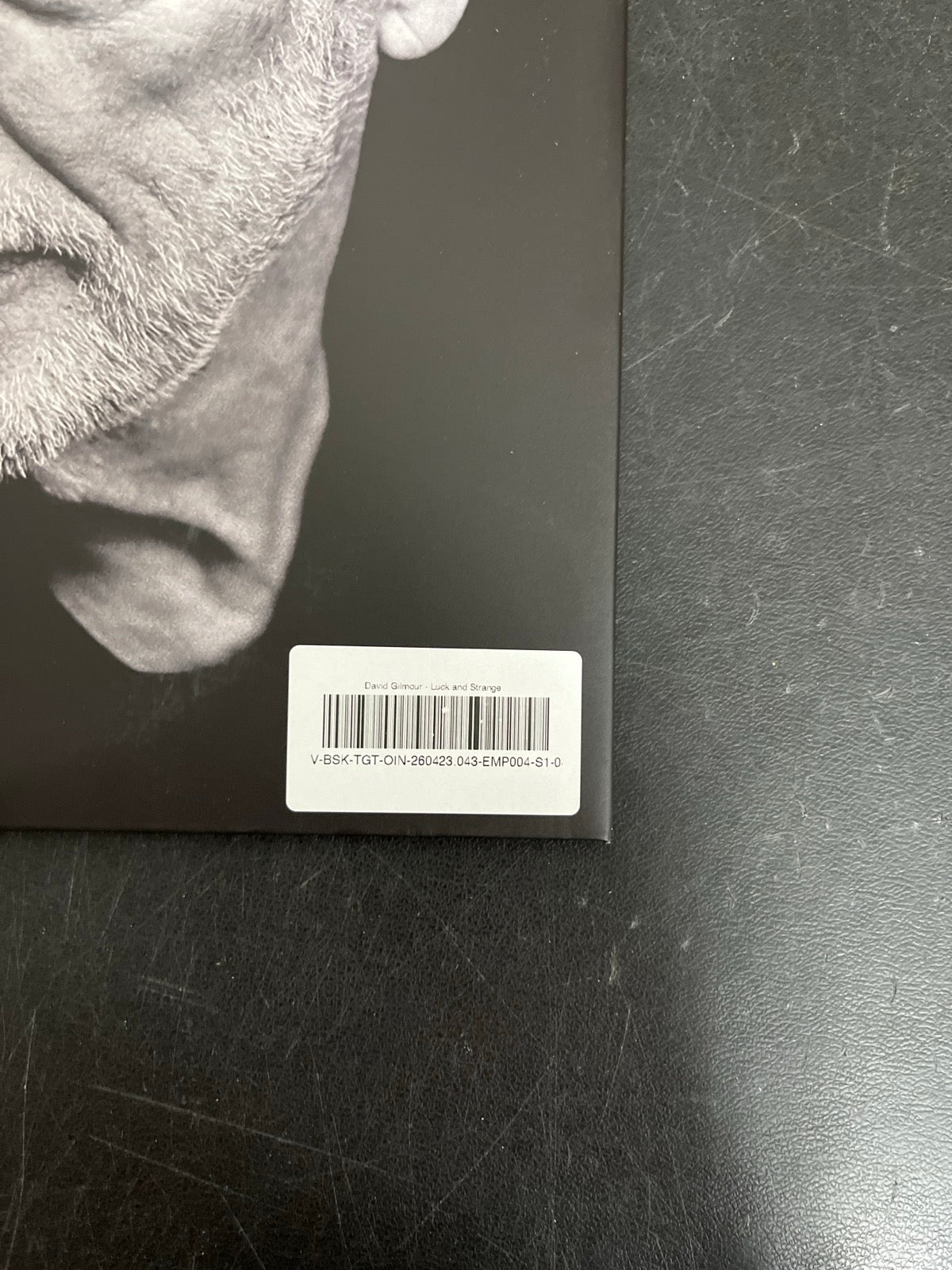 BACK_BR - David Gilmour - Luck and S... Target Exclusive Blue Vinyl USED NOT TESTED