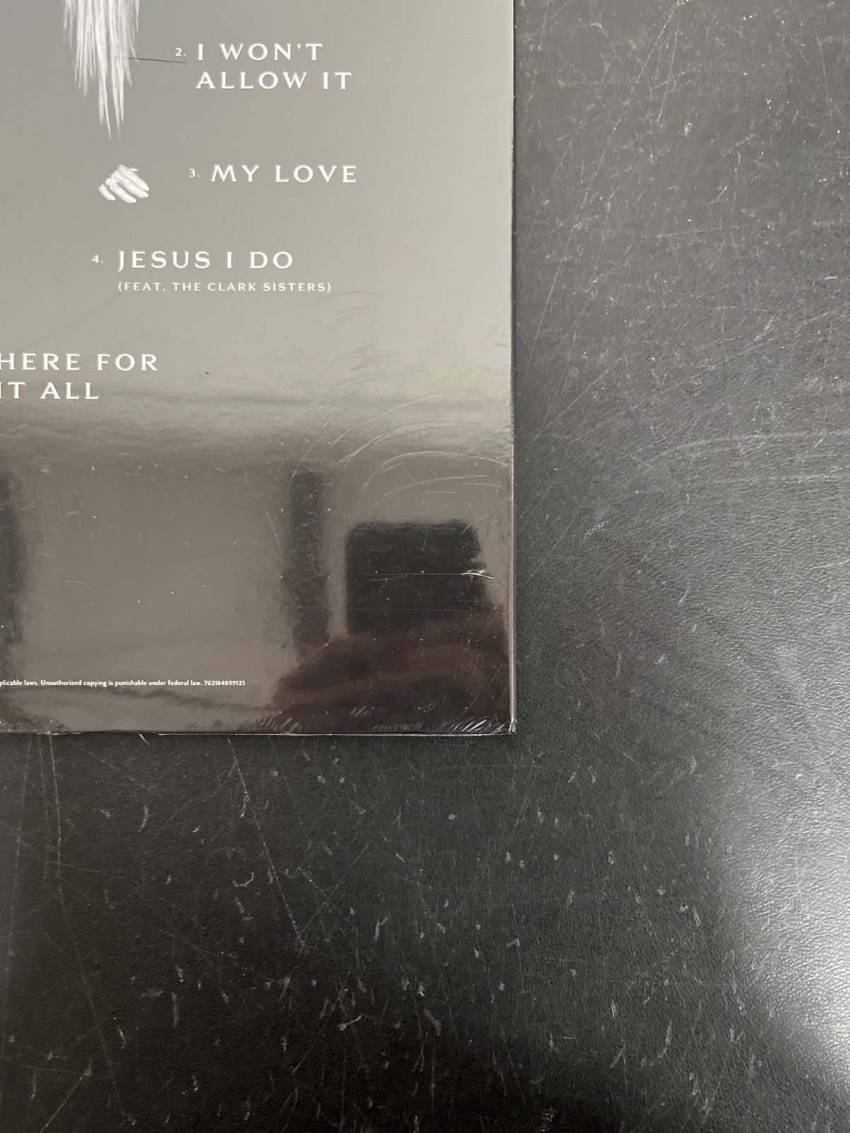 BACK_BR - Mariah Carey - Here For It All LE Honey Vinyl USED NOT TESTED