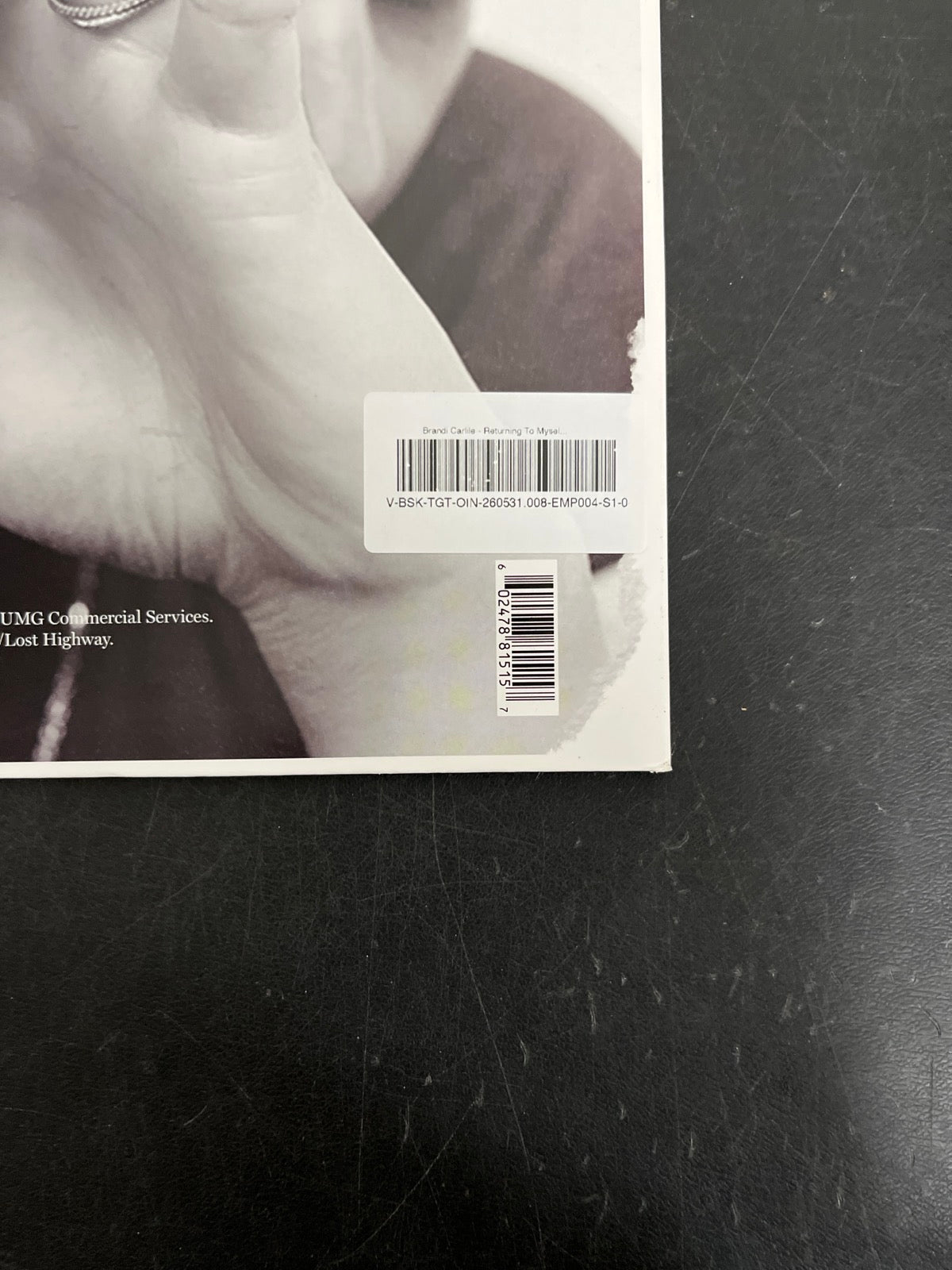 BACK_BR - Brandi Carlile - Returning To Myself LE White Vinyl USED NOT TESTED