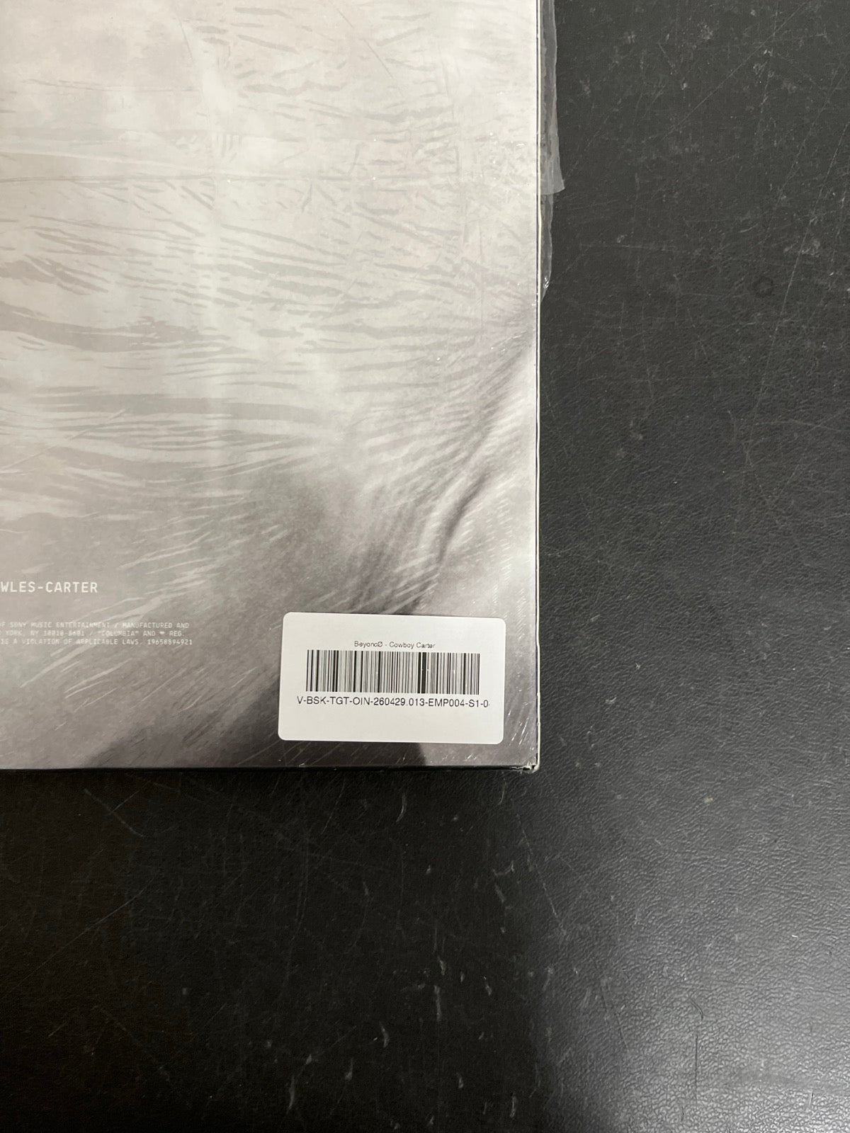 BACK_BR - Beyoncé - Cowboy Carter LE Vinyl USED NOT TESTED