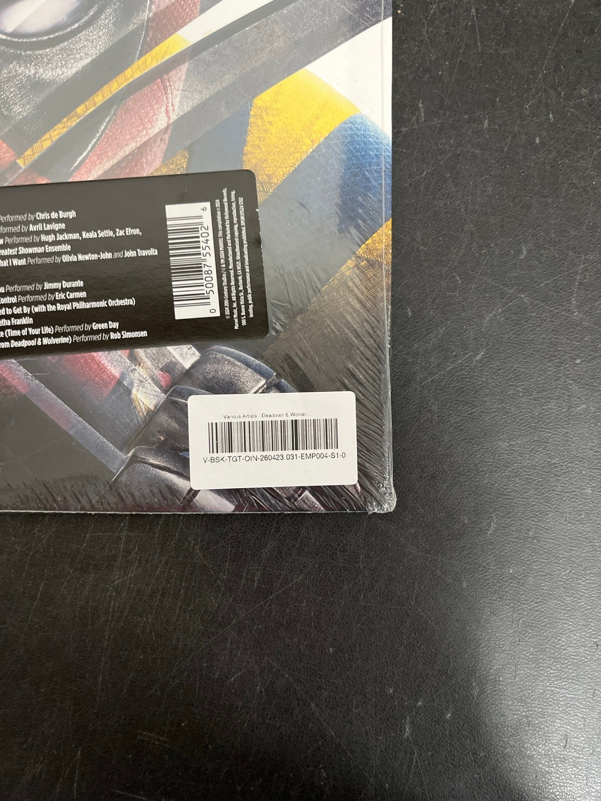 BACK_BR - Deadpool & Wolverine OST Deluxe Ed. Yellow Vinyl USED NOT TESTED