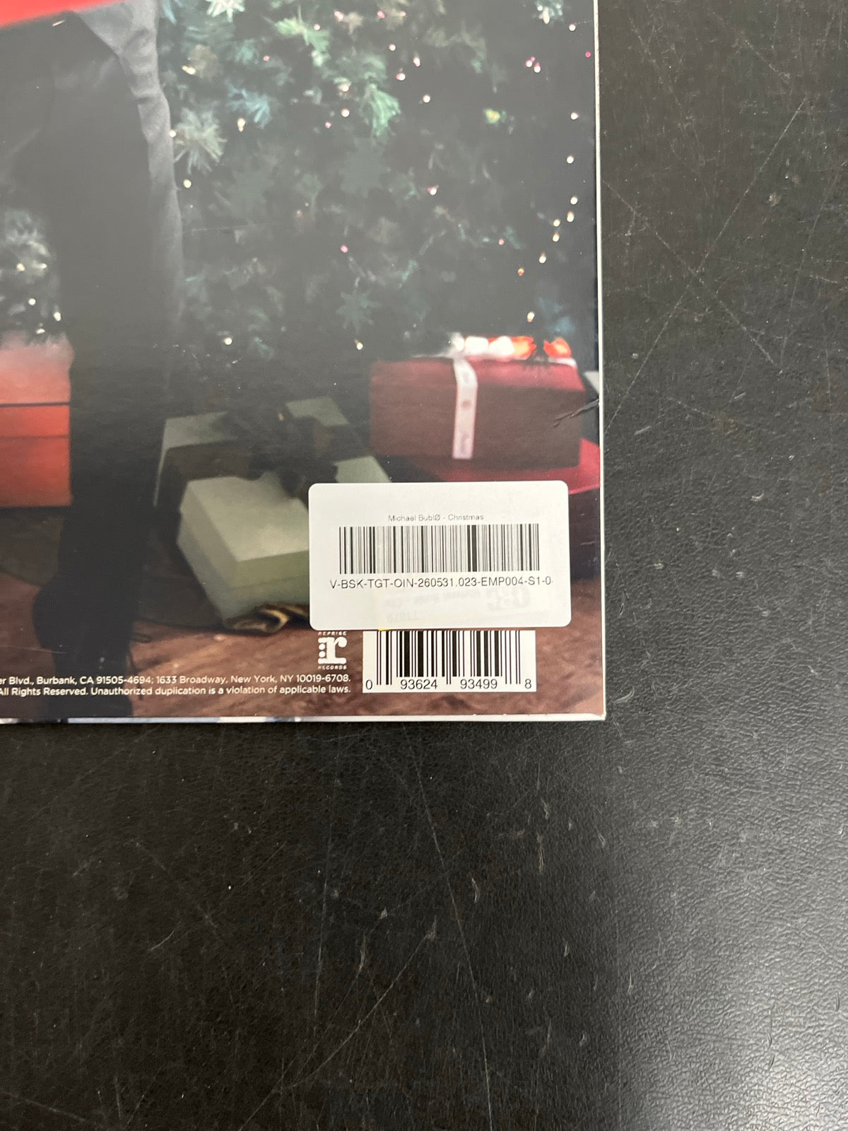BACK_BR - Michael Bublé - Christmas LE Red Vinyl USED NOT TESTED