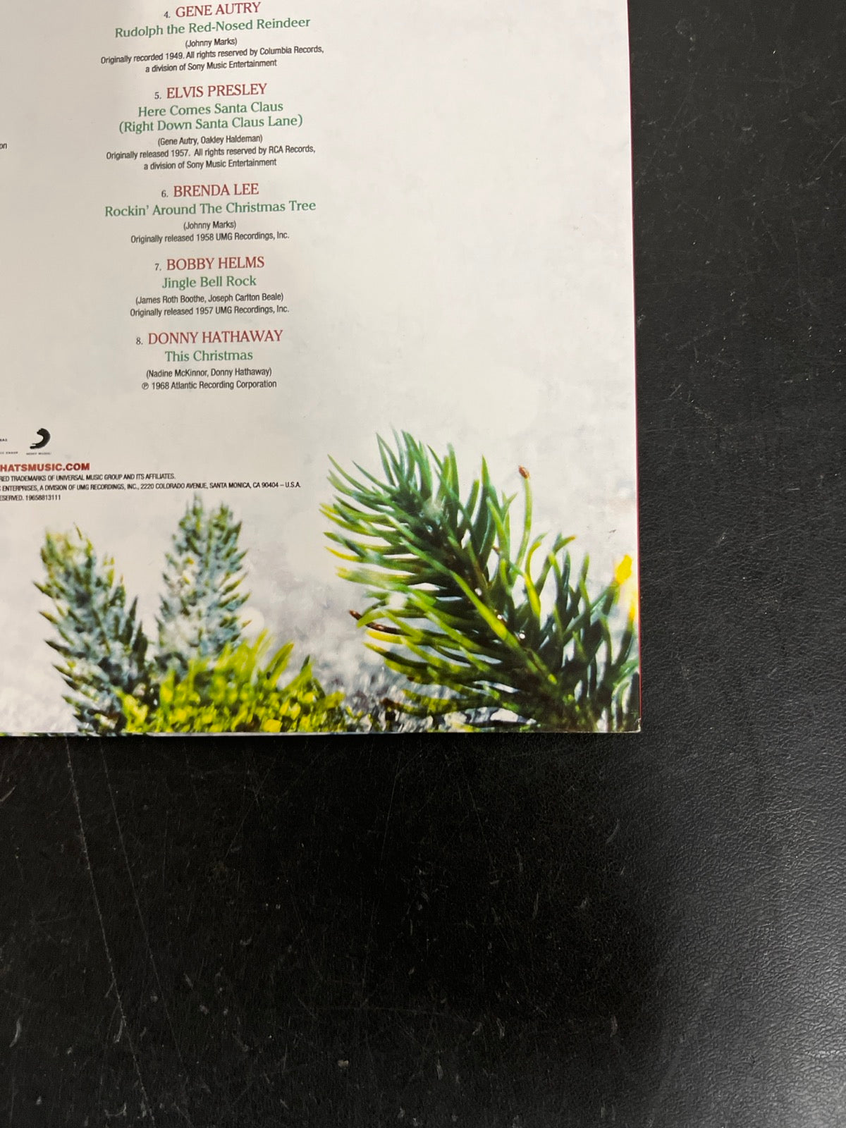 BACK_BR - Now That's What I Call A Most Wonderful Chr ... LE Green Vinyl USED NOT TESTED
