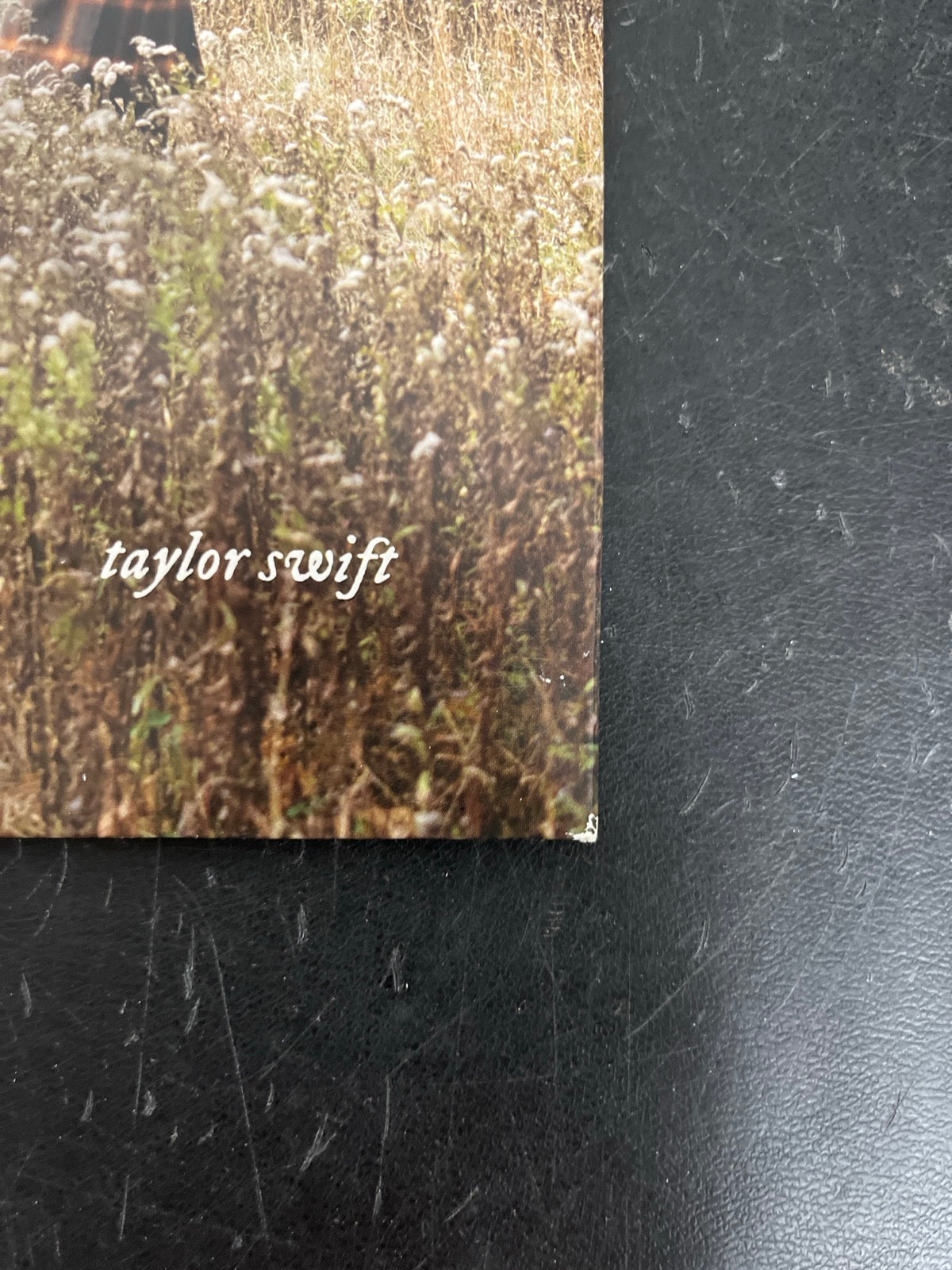 BACK_BR - Taylor Swift - Evermore LE Translucent Red Etched Vinyl USED NOT TESTED