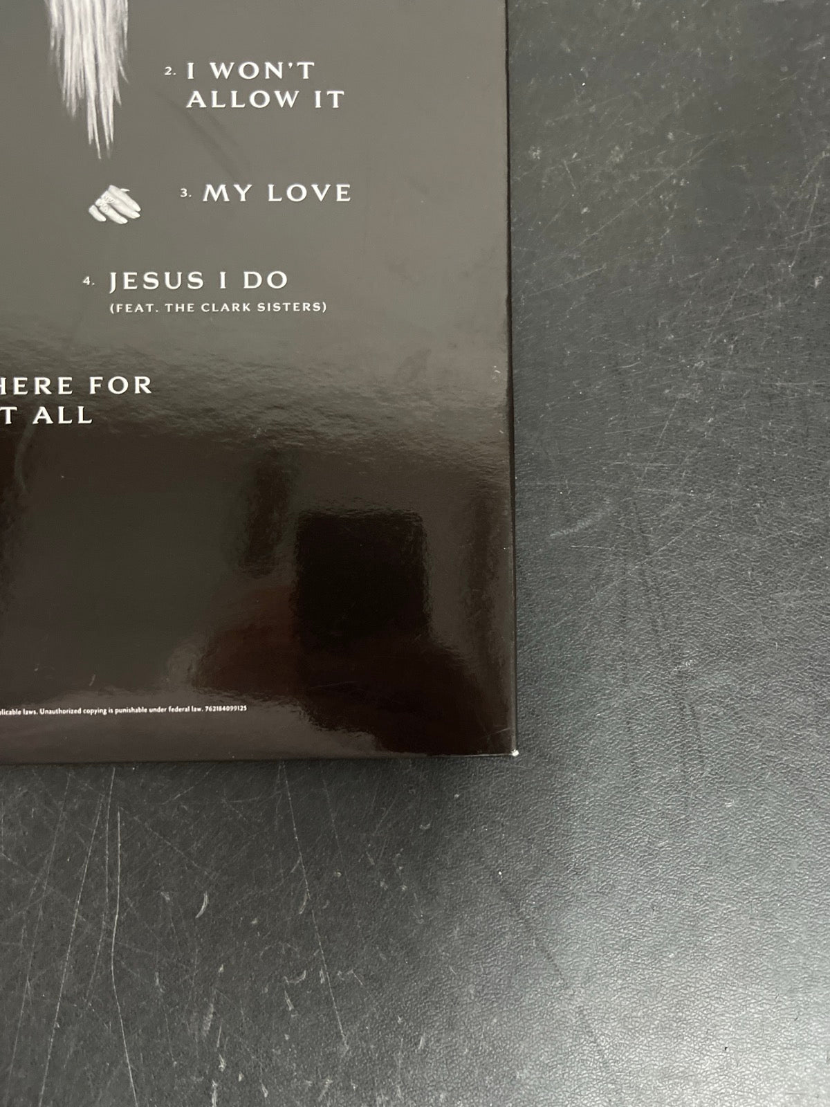 BACK_BR - Mariah Carey - Here For It All LE Honey Vinyl USED NOT TESTED