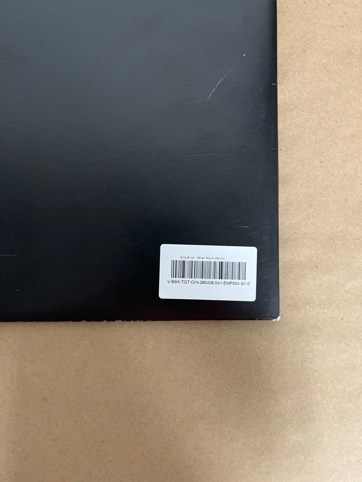 BACK_BR - Billie Eilish - WHEN WE ALL FALL ... LE Green Vinyl USED NOT TESTED