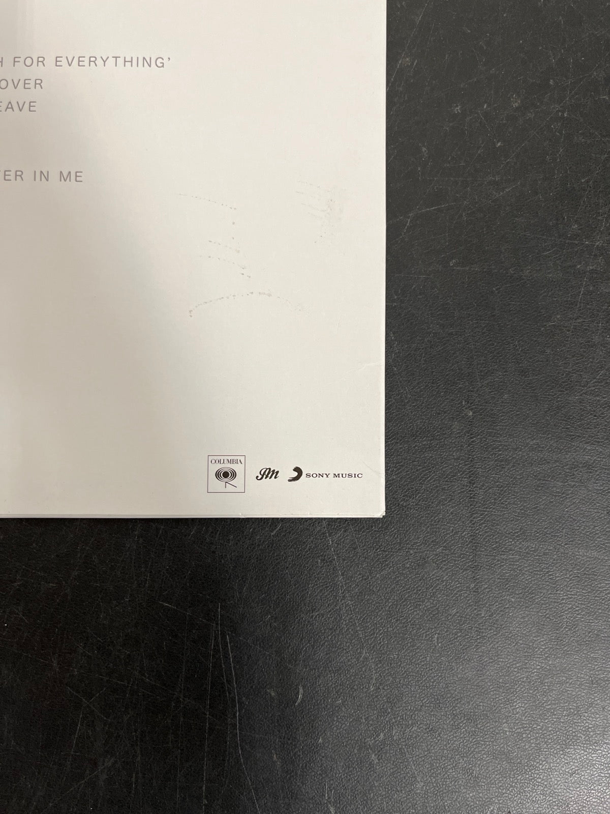 BACK_BR - John Mayer - The Search for Everything 180gm Vinyl USED NOT TESTED