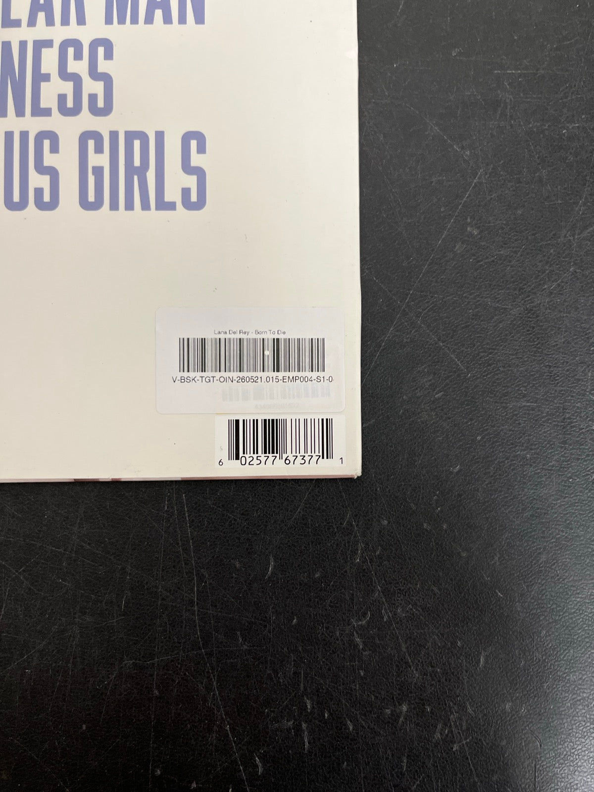 BACK_BR - Lana Del Rey - Born To Die LE Red Vinyl USED NOT TESTED