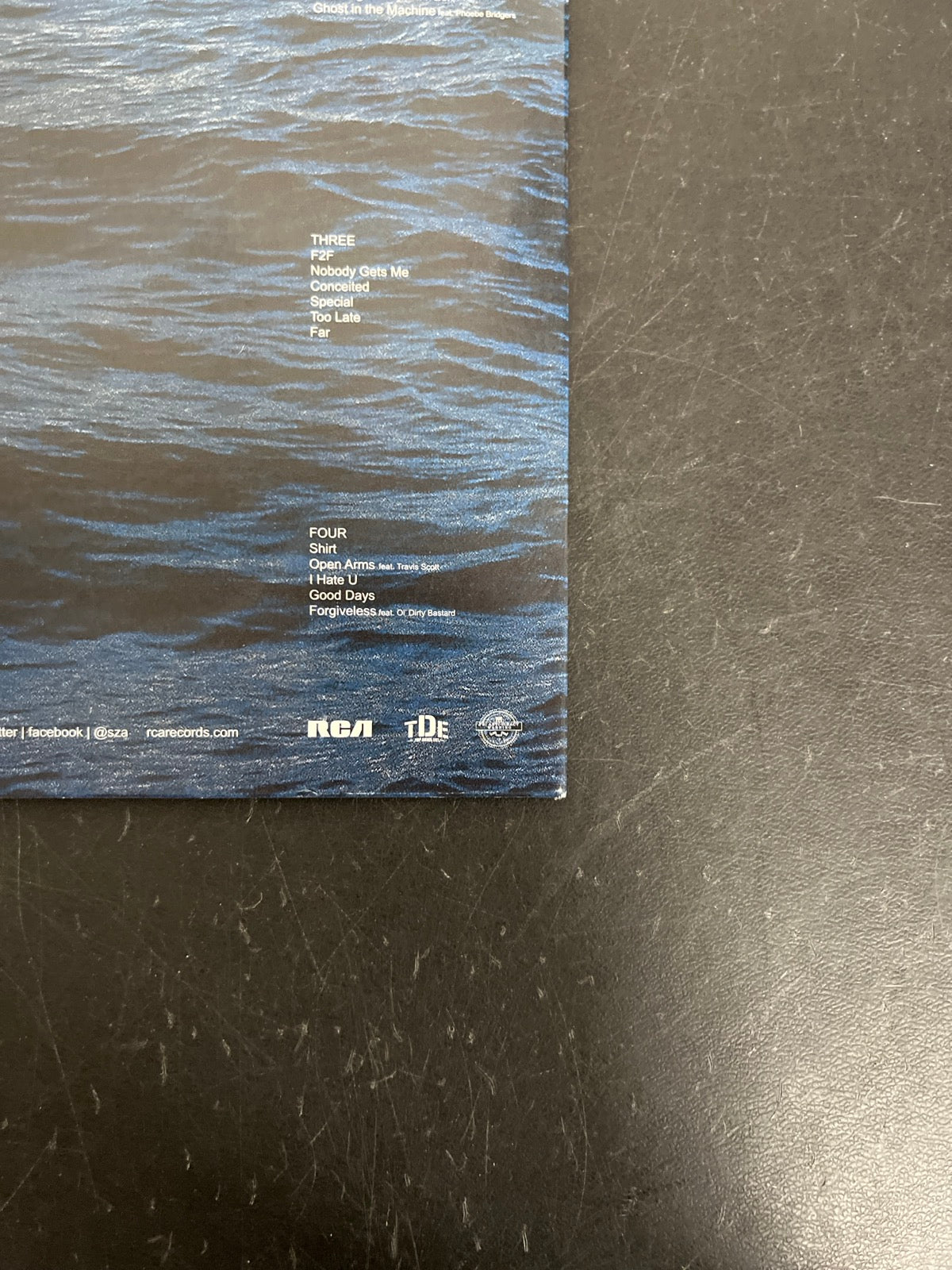 BACK_BR - SZA - SOS LE Vinyl USED NOT TESTED