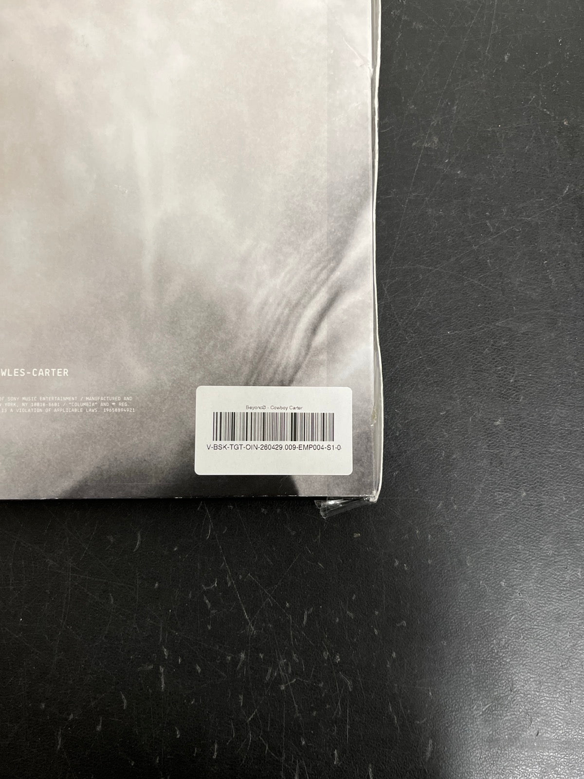 BACK_BR - Beyoncé - Cowboy Carter LE Vinyl USED NOT TESTED