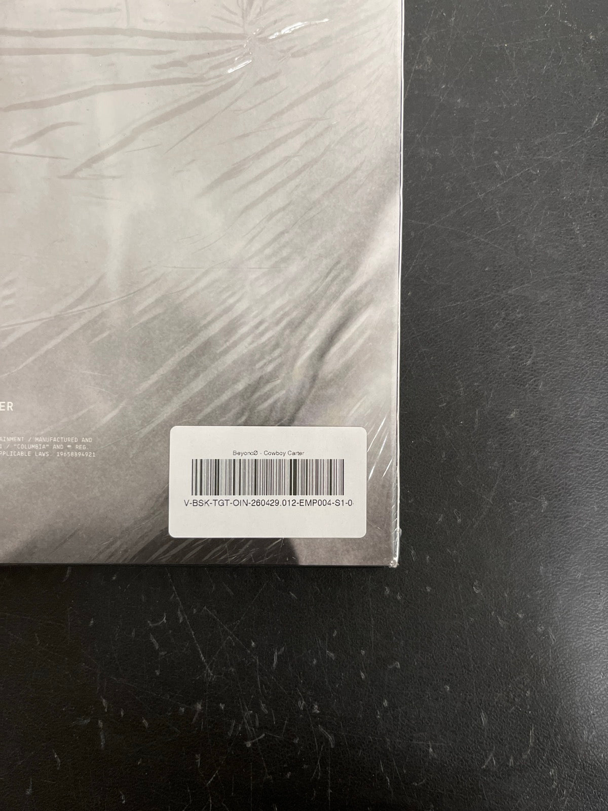 BACK_BR - Beyoncé - Cowboy Carter LE Vinyl USED NOT TESTED