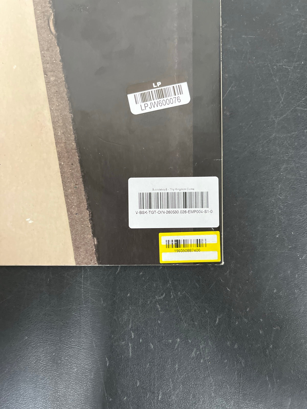 BACK_BR - $uicideboy$ - Thy Kingdom Come LE Clear Vinyl USED NOT TESTED