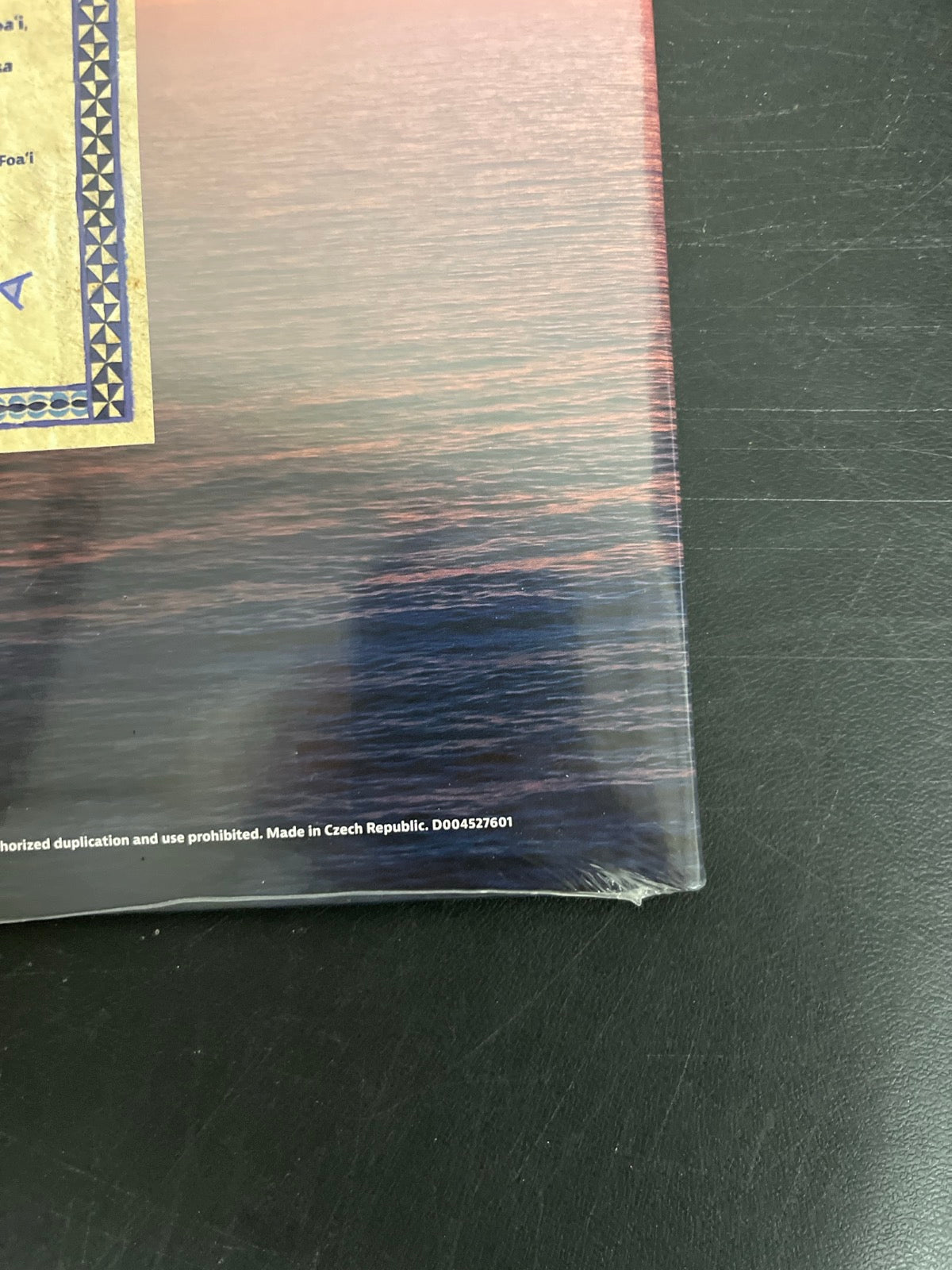 BACK_BR - Moana 2 LE Blue Vinyl USED NOT TESTED