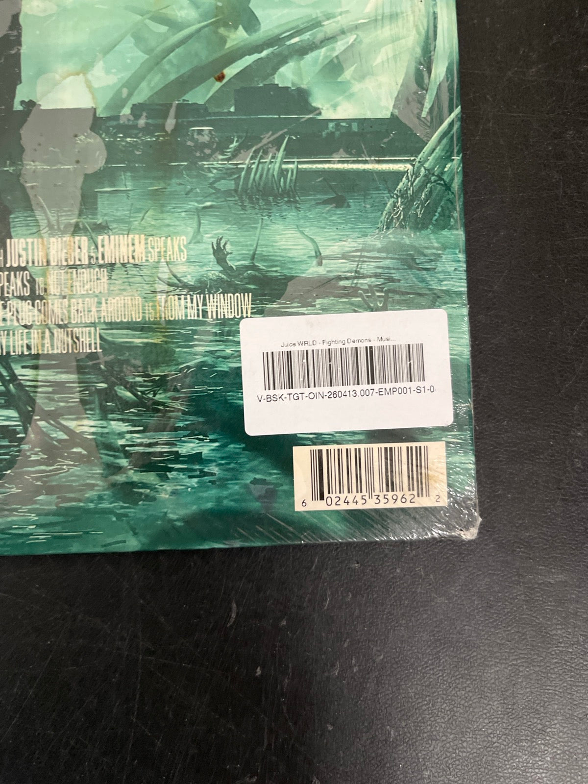 BACK_BR - Juice WRLD - Fighting Demons LE Opaque Red Vinyl USED NOT TESTED
