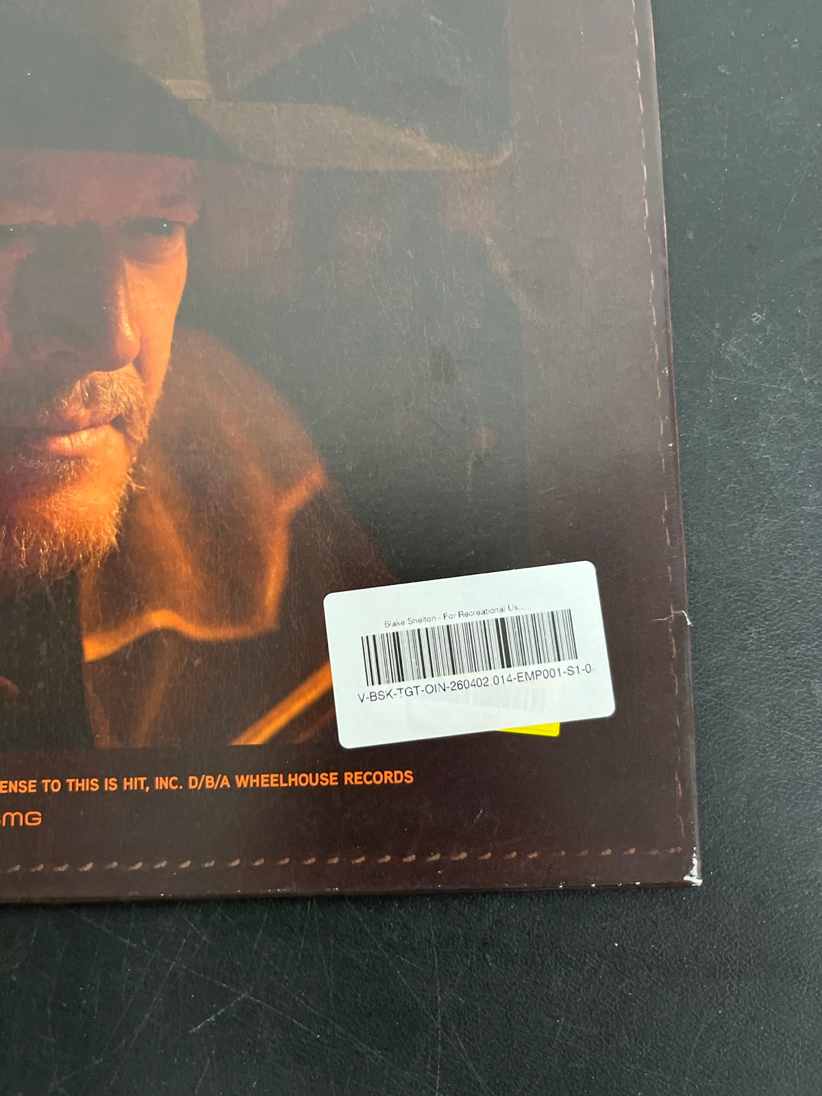 BACK_BR - Blake Shelton - For Recreationa ... Target Exclusive Green Vinyl USED NOT TESTED