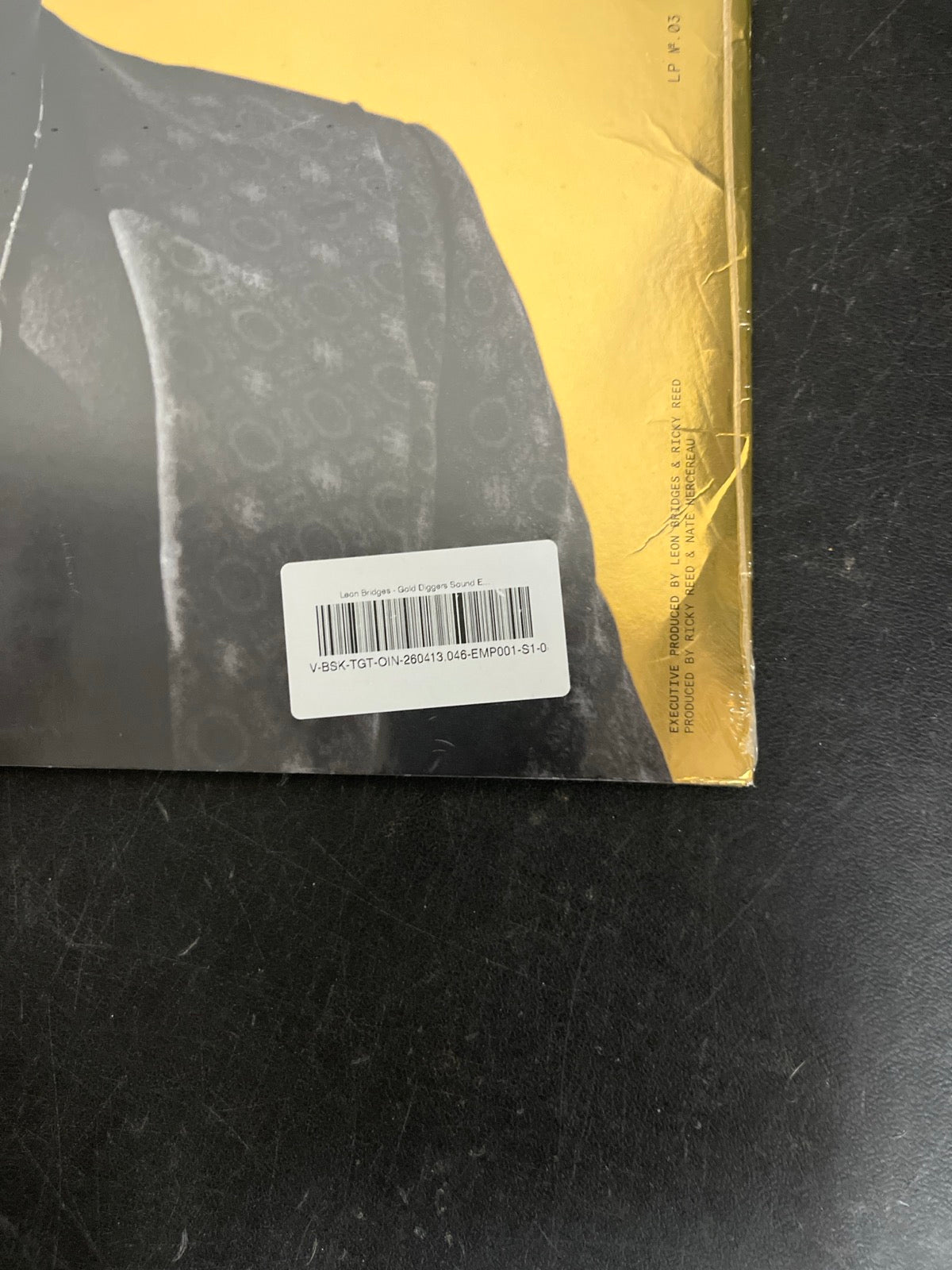 BACK_BR - Leon Bridges - Gold-Diggers Sound LE Gold Vinyl USED NOT TESTED