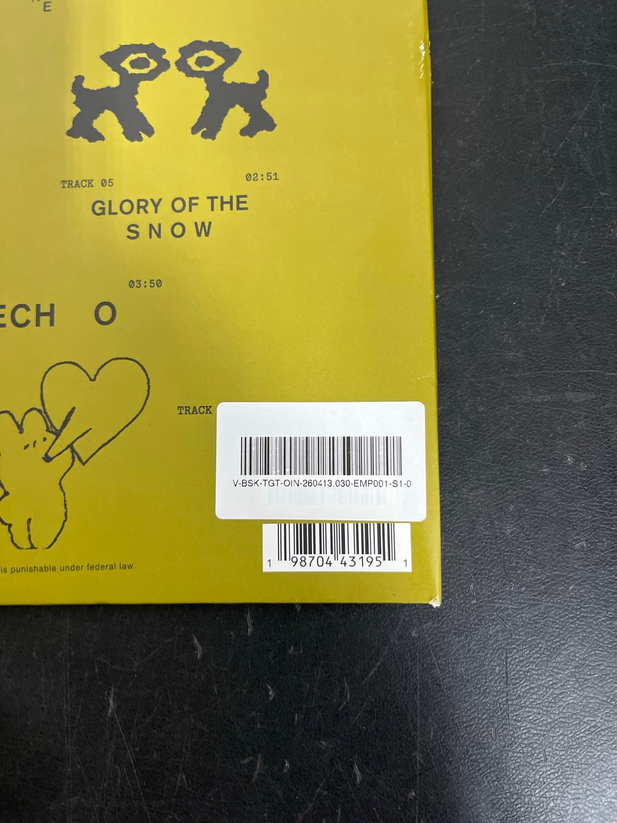 BACK_BR - Clairo - Charm Anniversary Ed. Rainbow Vinyl USED NOT TESTED