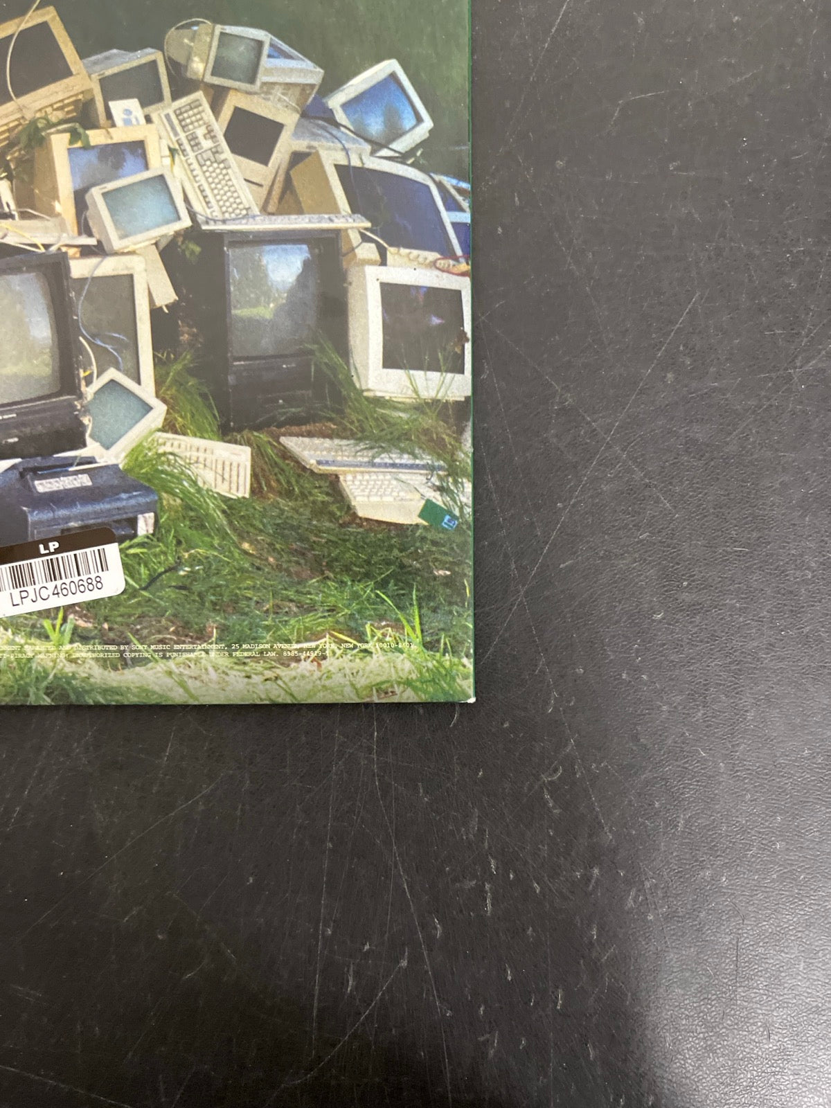 BACK_BR - SZA - Ctrl LE Translucent Green Vinyl USED NOT TESTED