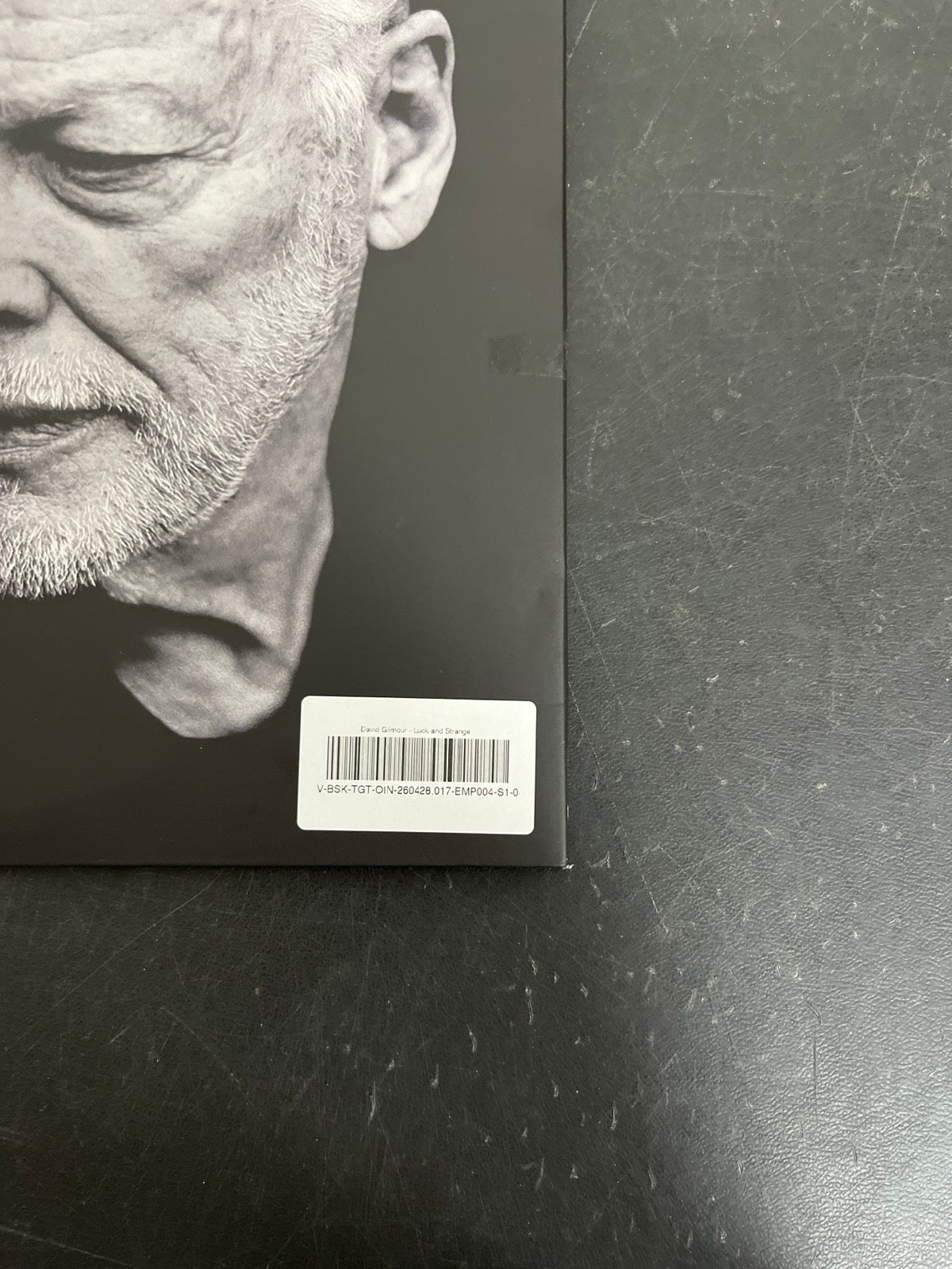 BACK_BR - David Gilmour - Luck and S... Target Exclusive Blue Vinyl USED NOT TESTED