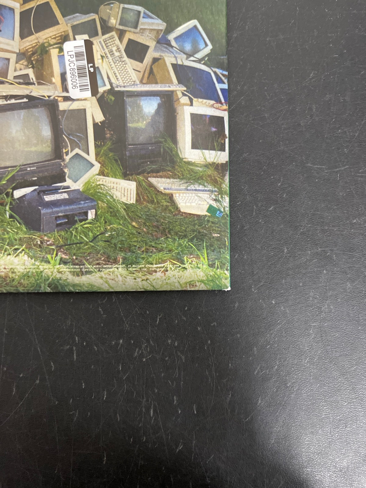 BACK_BR - SZA - Ctrl LE Translucent Green Vinyl USED NOT TESTED