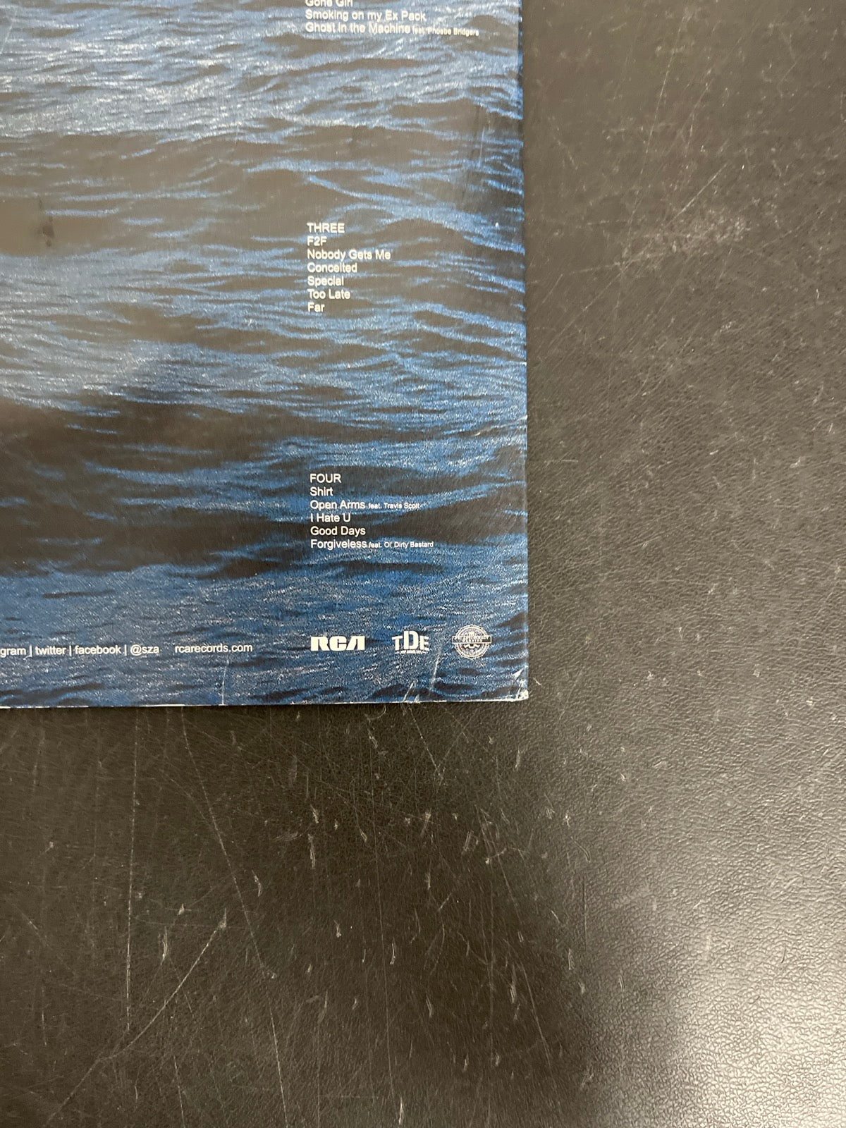 BACK_BR - SZA - SOS LE Vinyl USED NOT TESTED
